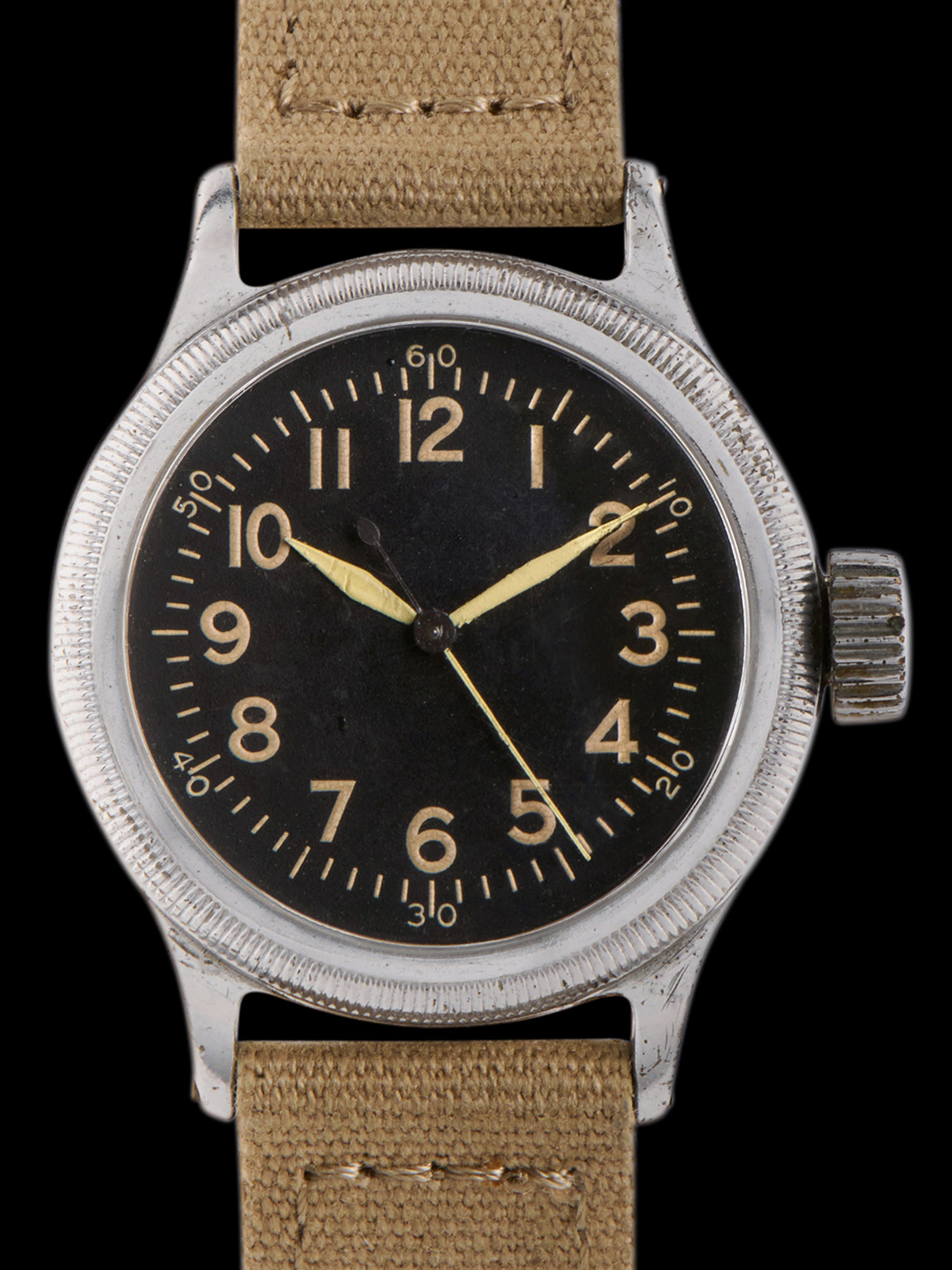 1943 Elgin U.S. Military Issued Pilots Watch (Type A-11) "WWII Era"