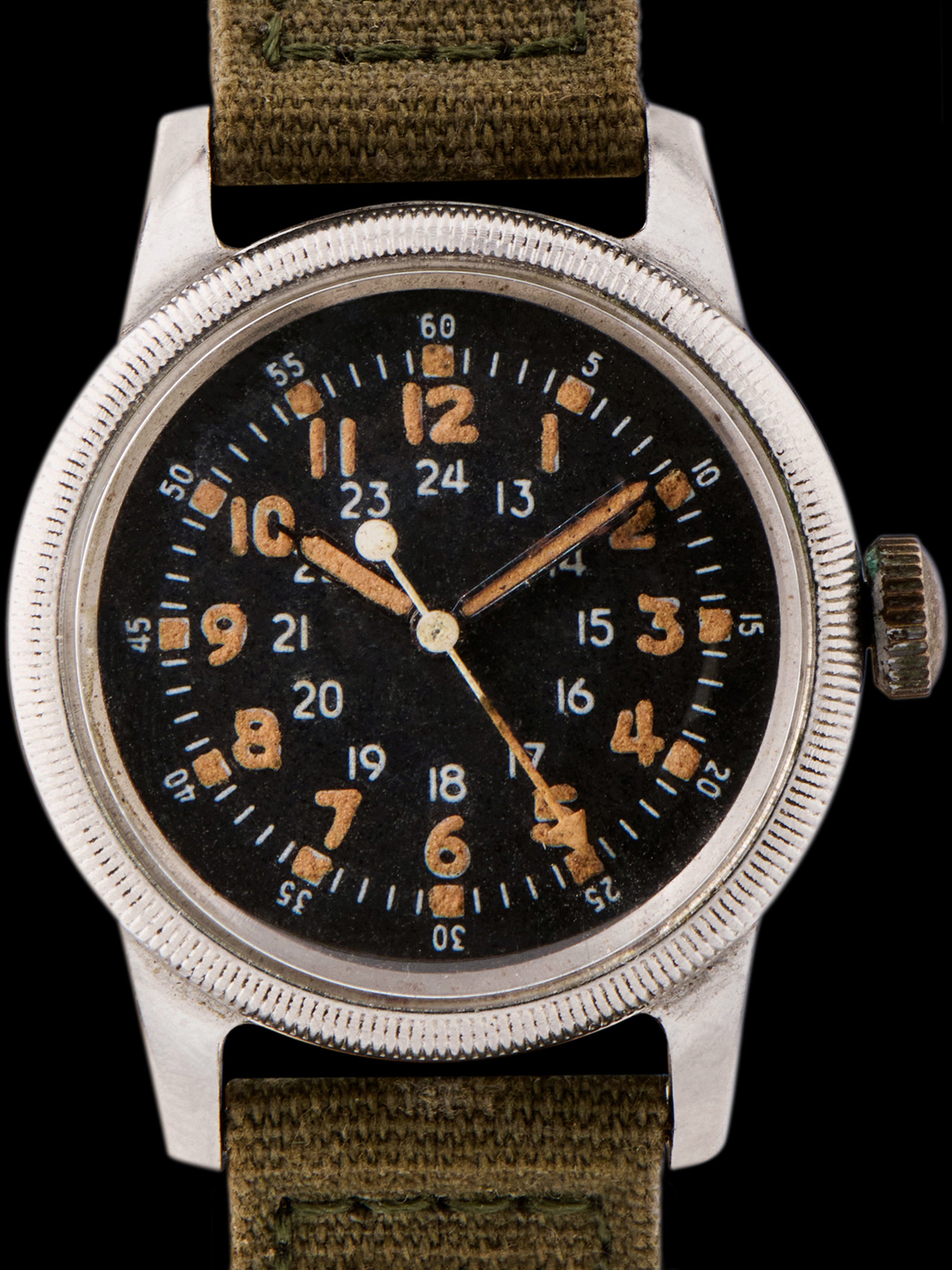 1950s Waltham U.S Military Issued Pilots Watch (Type A-17) "Korean War Era"