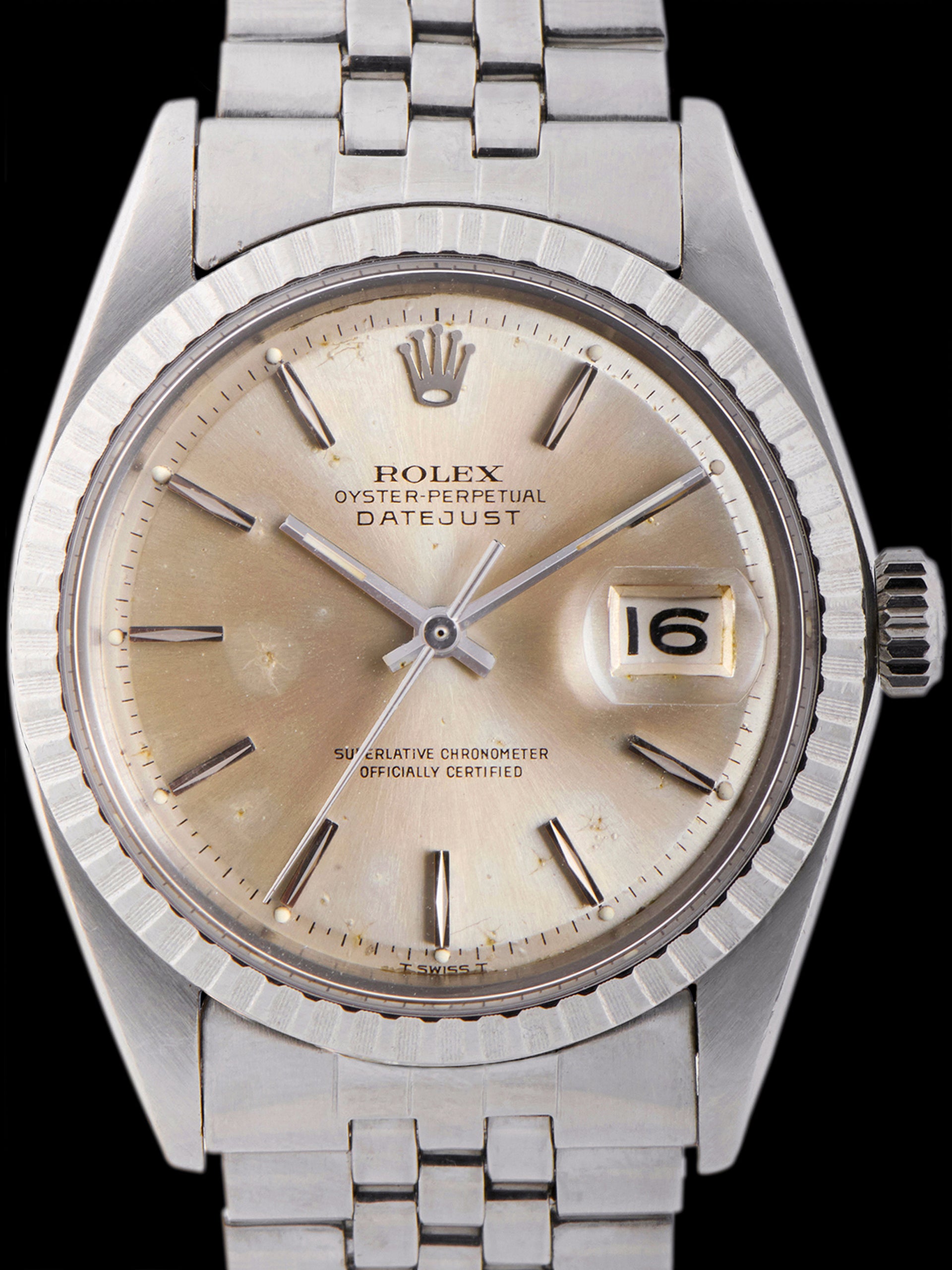 1966 Rolex Datejust (Ref. 1603) Silver "Patina" Dial