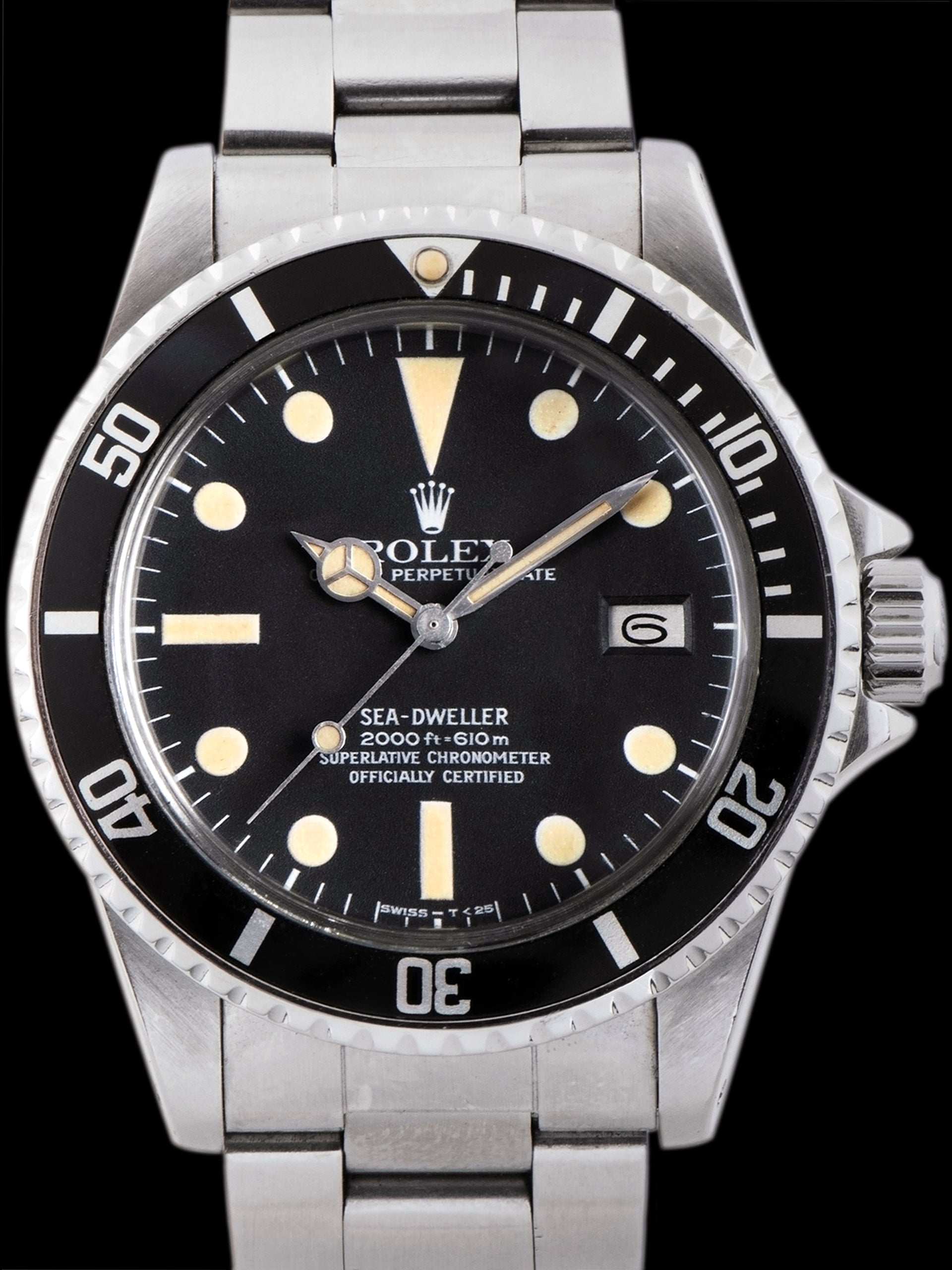 1978 Rolex Sea-Dweller "Great White" (Ref. 1665) Mk I Dial