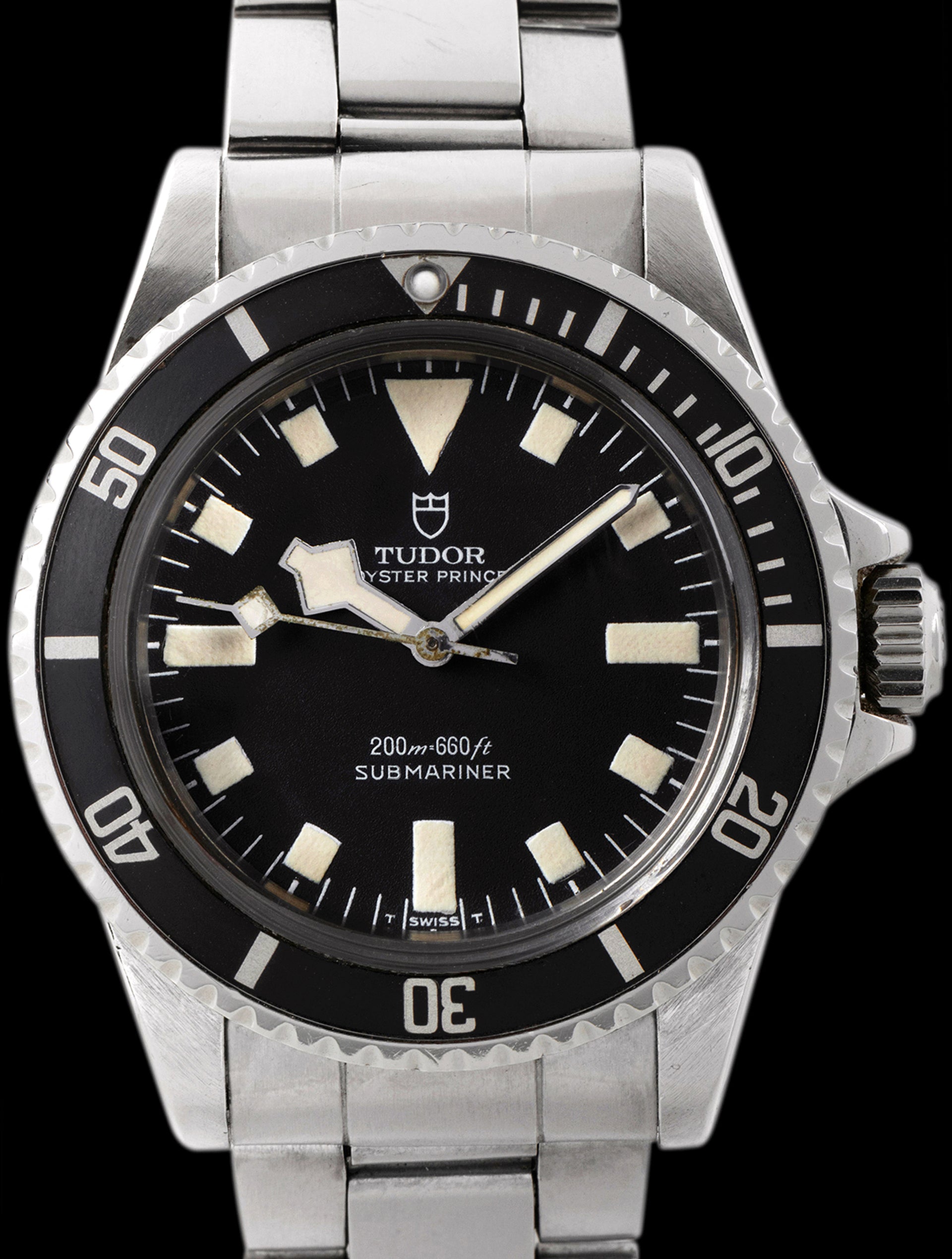 1979 Tudor "Snowflake" Submariner (Ref. 94010) Black Dial