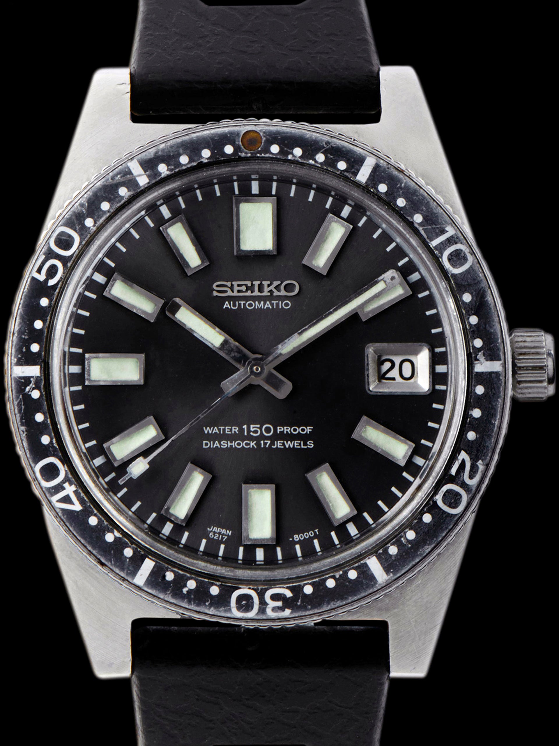 1965 Seiko Diver 62MAS (Ref. 6217-8000) "Small Crown"