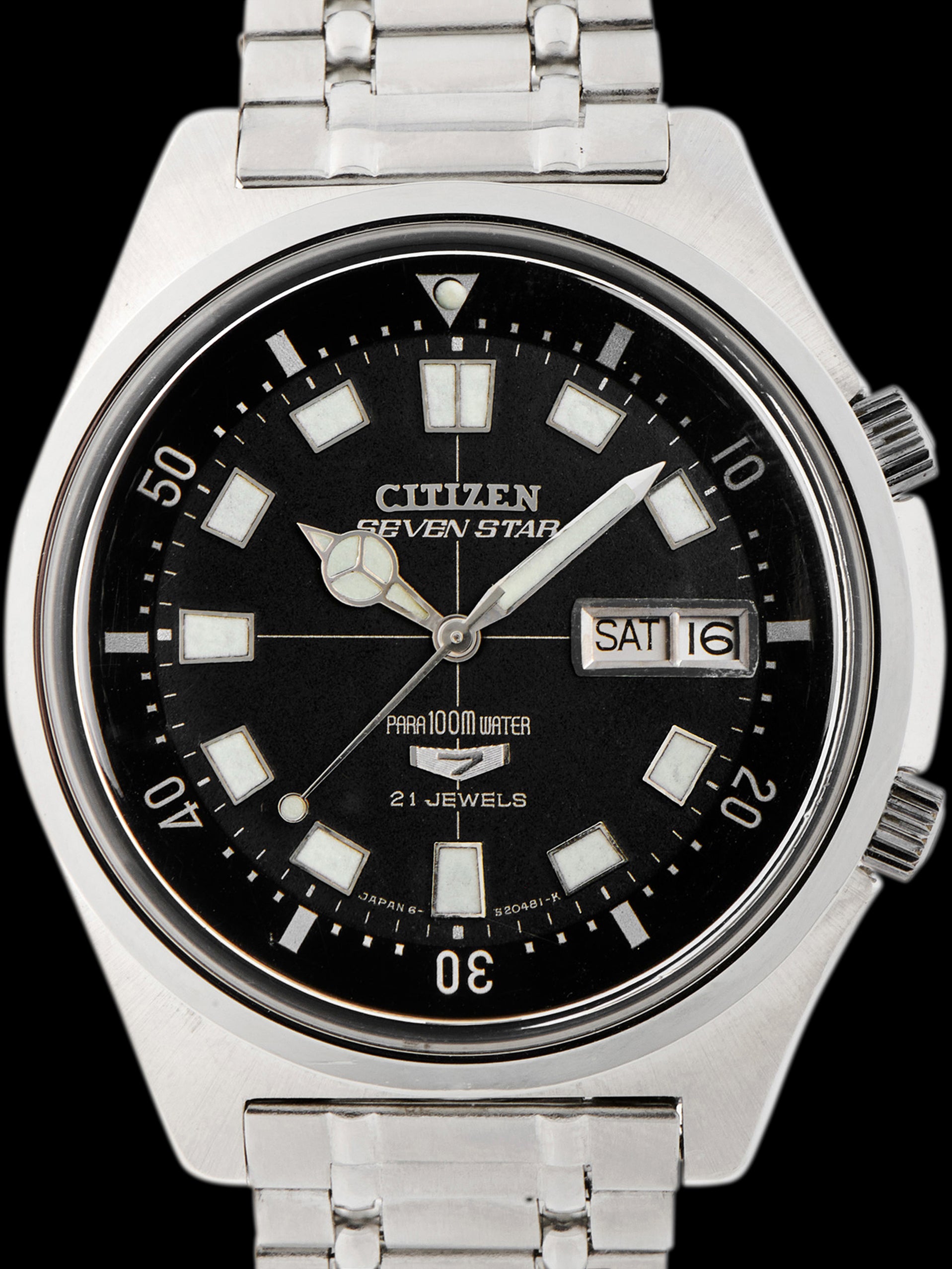 1969 Citizen Seven Star Dive Watch (Ref. 4-520343 Y)
