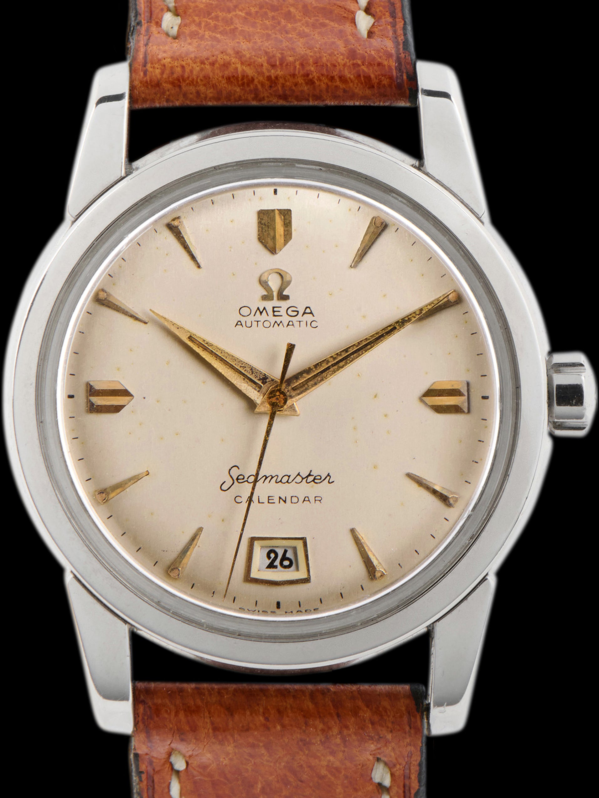 1954 Omega Seamaster Calendar (Ref. 2757-8 SC) Silver Dial