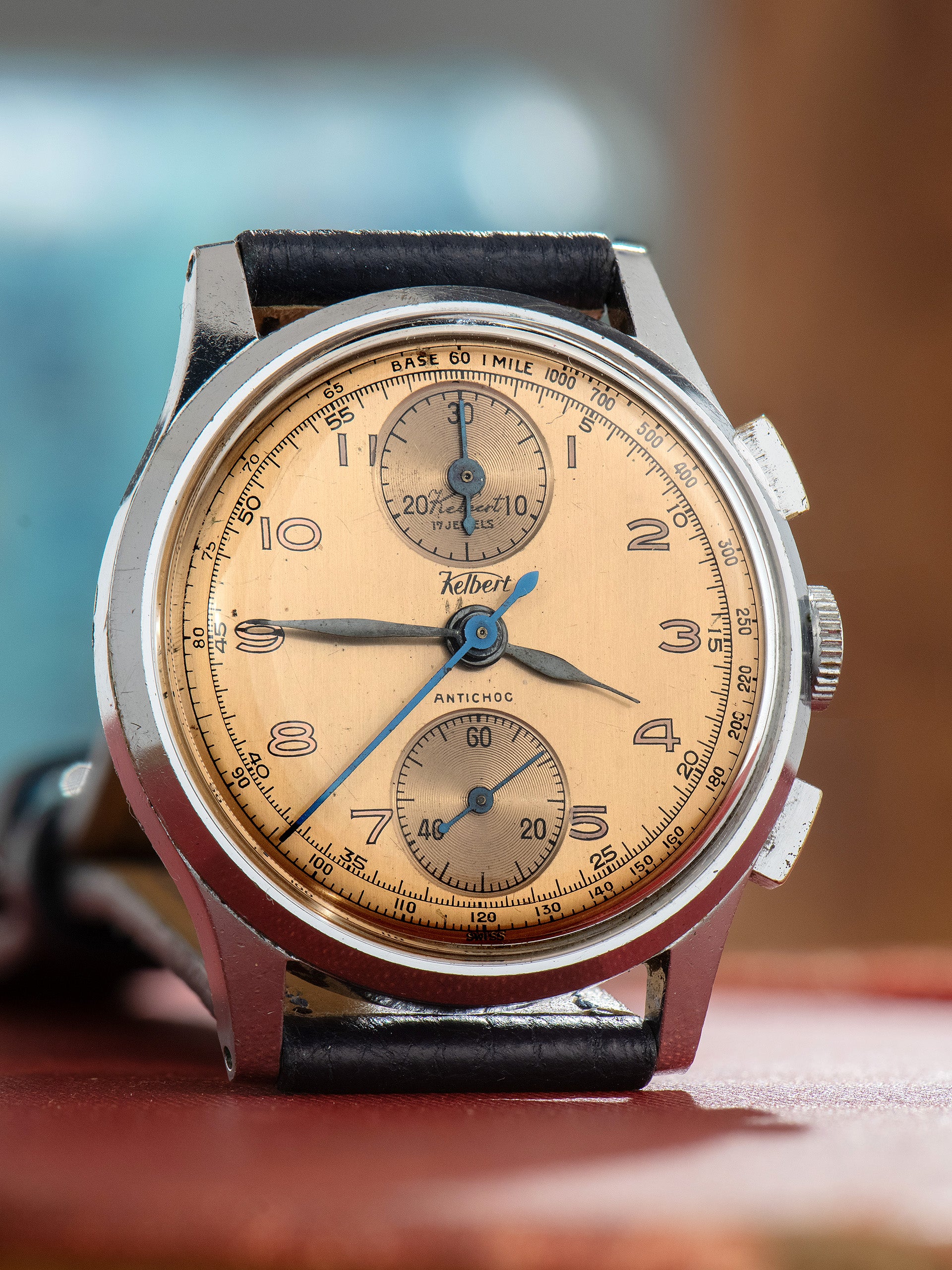 1940s Kelbert Chronograph (Ref. 1313) 'Venus Cal. 170'