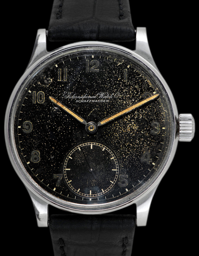 1943 IWC Portuguese (Ref. 325) Cal. 74 "Starry Night" Dial W/ IWC Certificate of Authenticity
