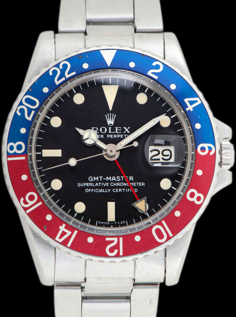 1970 Rolex GMT-Master (Ref. 1675) MK I "Long E" Dial