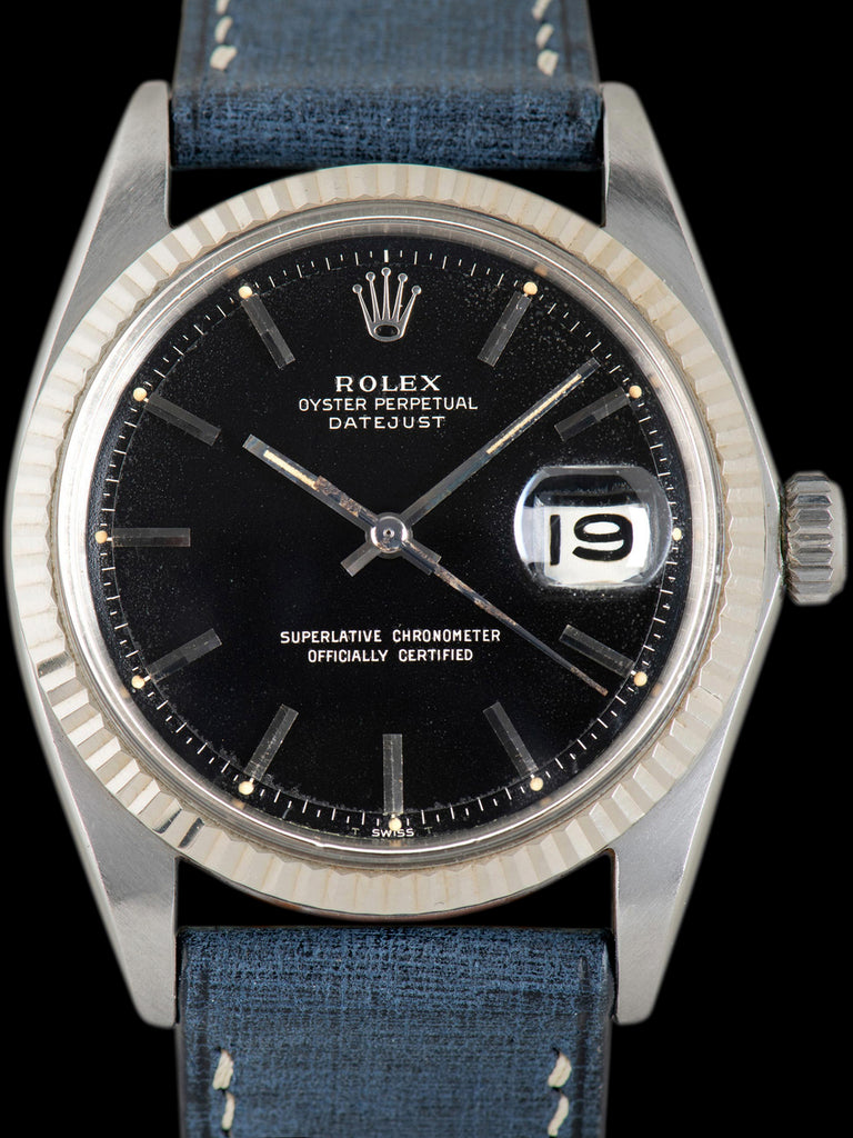 1965 Rolex Datejust (Ref. 1601) Black Gilt Dial