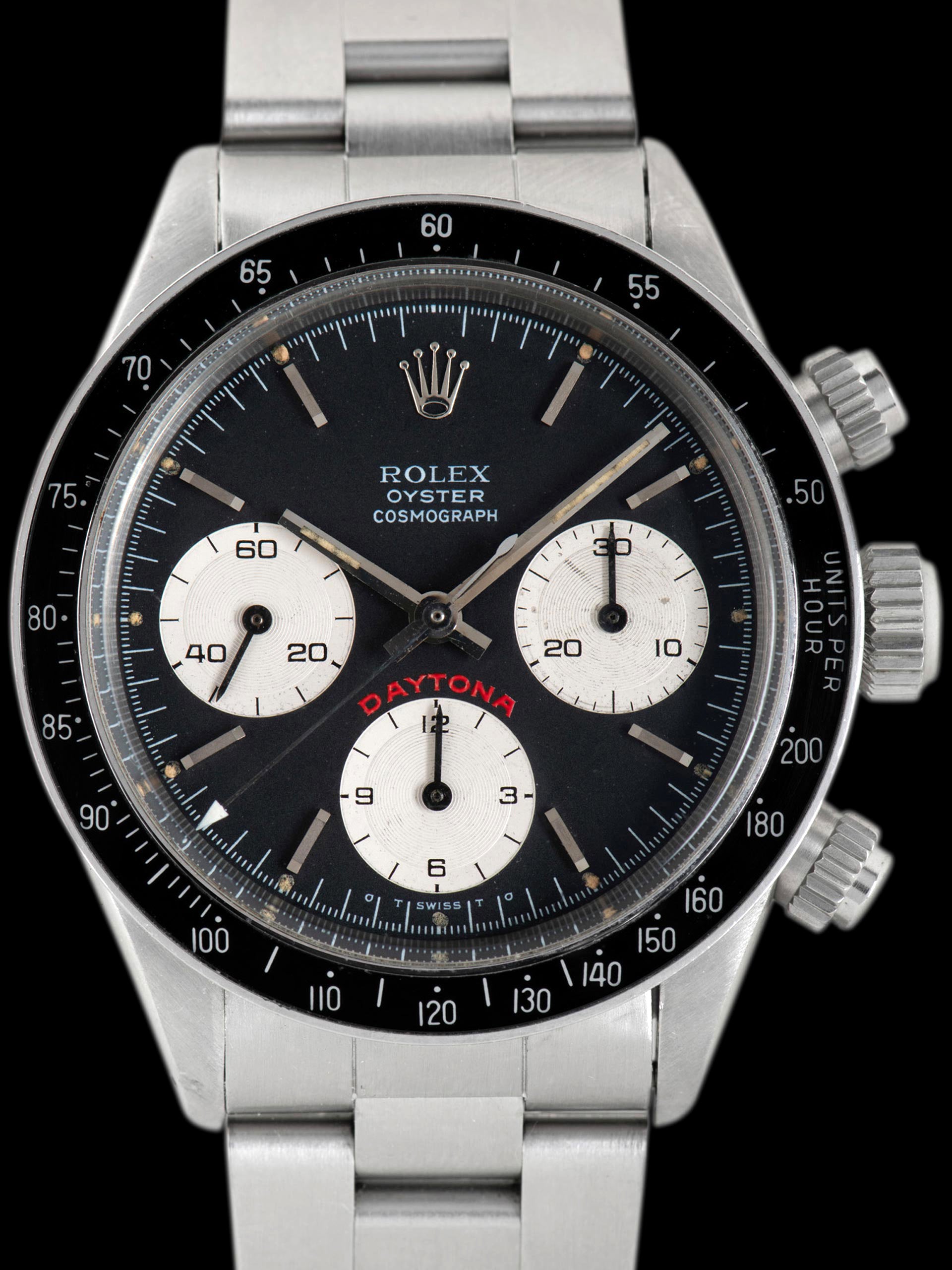 1976 Rolex Daytona (Ref. 6263) Black "Big Red" Sigma Dial W/ Box & Papers