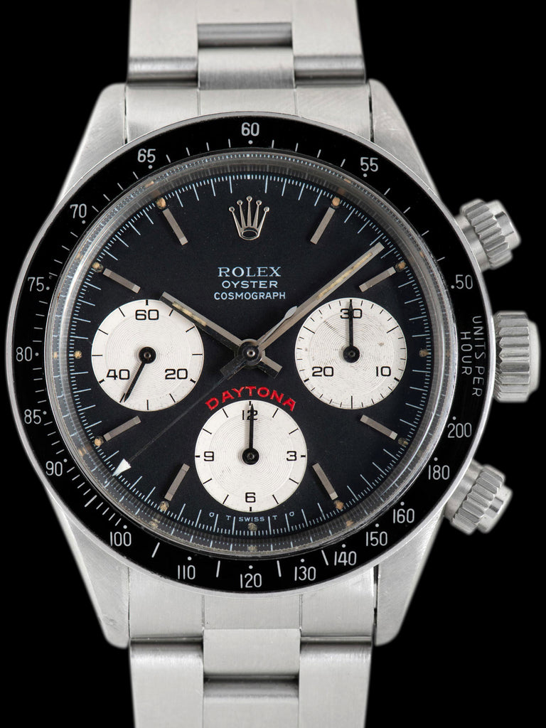 1976 Rolex Daytona (Ref. 6263) Black "Big Red" Sigma Dial W/ Box & Papers