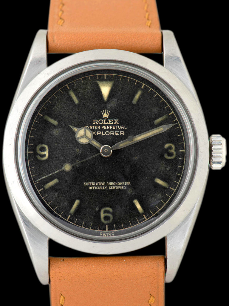 1960 Rolex Explorer I (Ref. 1016) Gilt "Swiss Only" Chapter Ring Dial