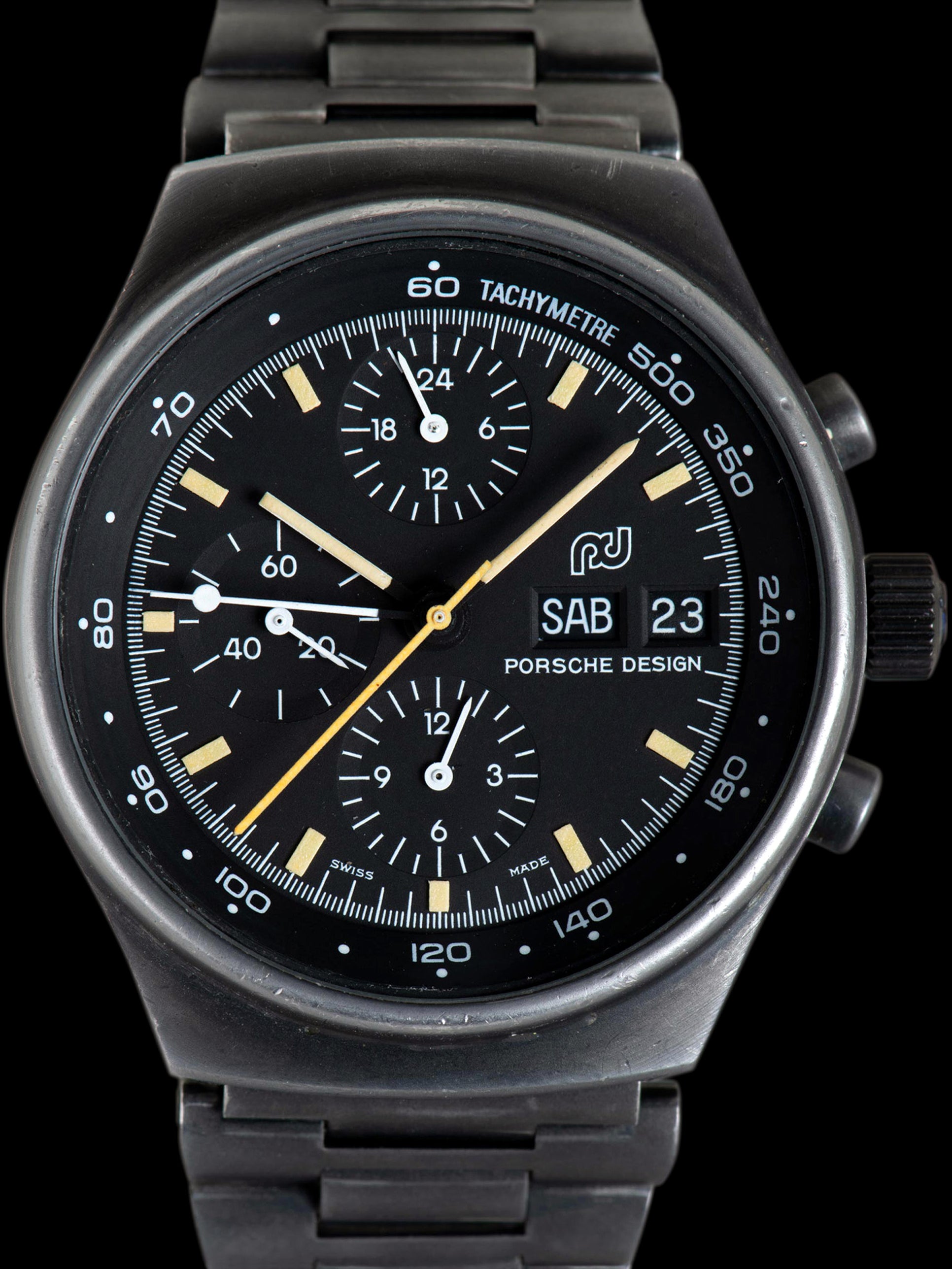 Orfina Porsche Design Chronograph (Ref. 7176S) Factory PVD "Top Gun"