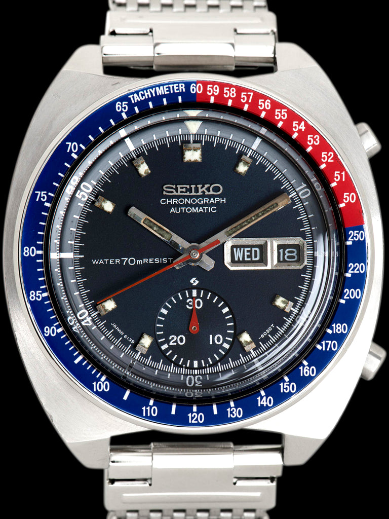 1970 Seiko Chronograph (Ref. 6139-6001) "Blue Pogue"