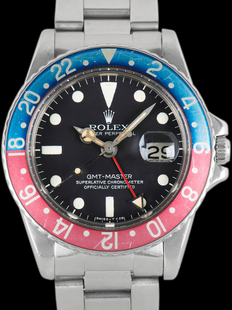 1978 Rolex GMT-Master (Ref. 1675) "Pepsi" Mk V Dial