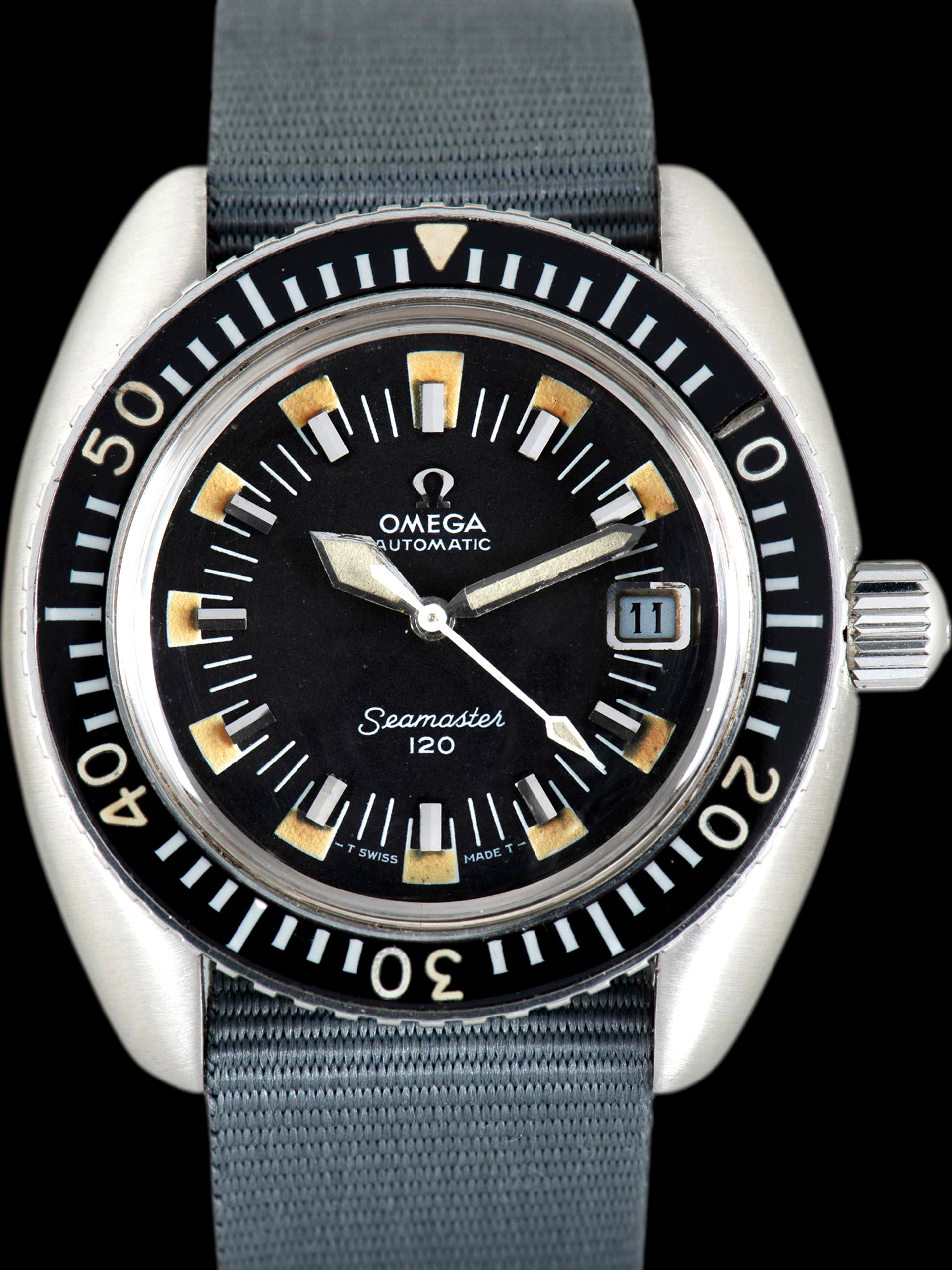 1971 Omega Seamaster 120 (Ref. 166.073) Black