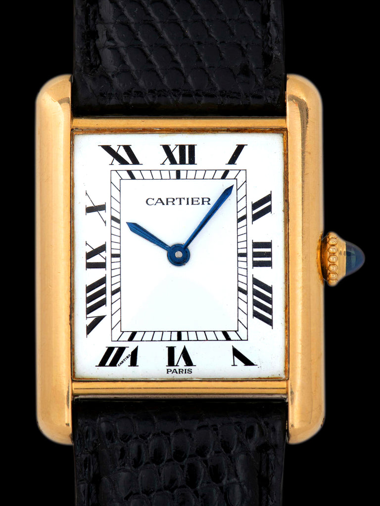 1980s Cartier Paris Tank LC (Ref. 78086) 18K YG