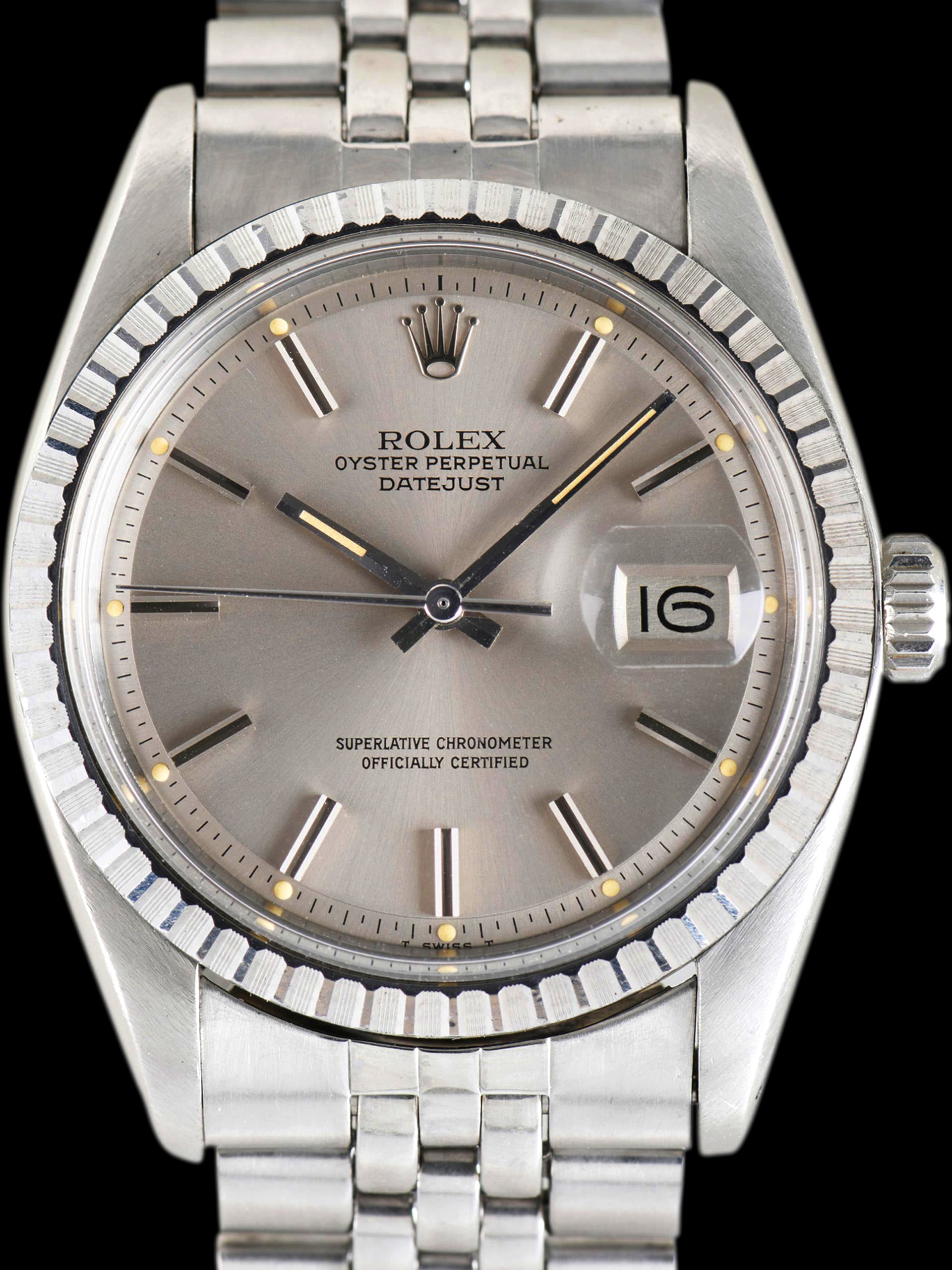 1978 Rolex Datejust (Ref. 1603) Grey Dial "IBM Quarter Century Club"