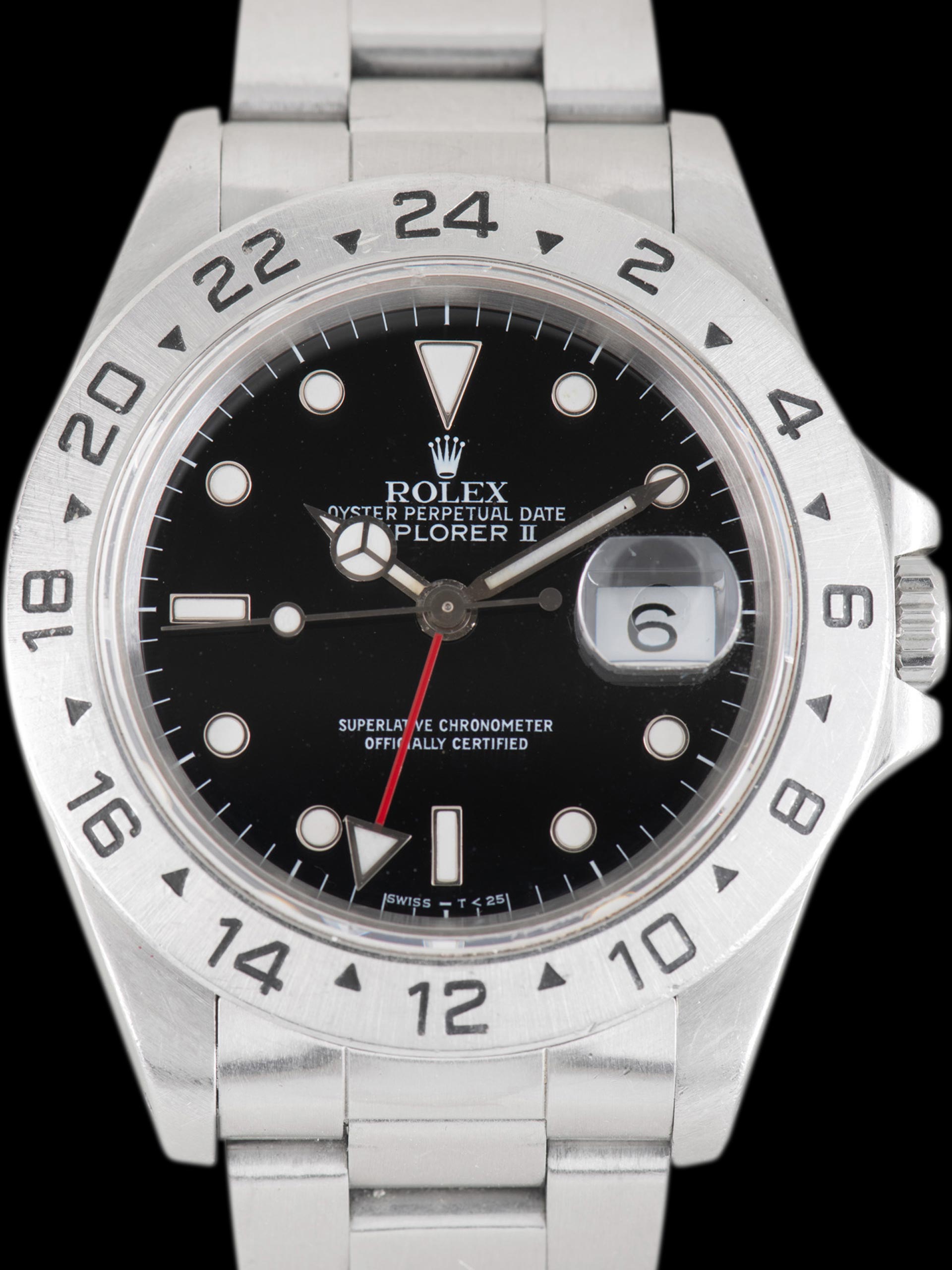 1990 Rolex Explorer II (Ref. 16570) Black Dial W/ Papers