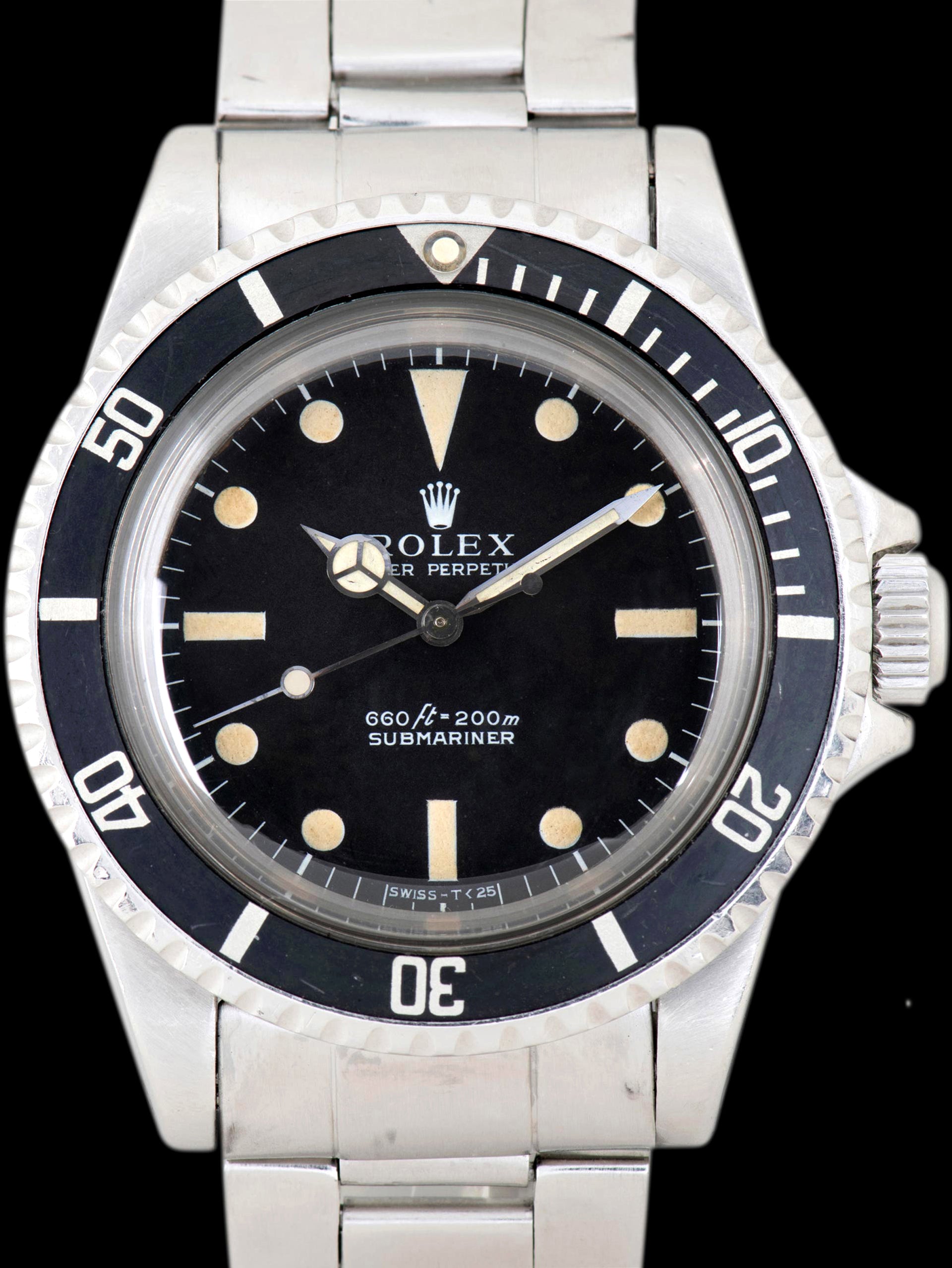 1969 Rolex Submariner (Ref. 5513) "Non-Serif" Dial