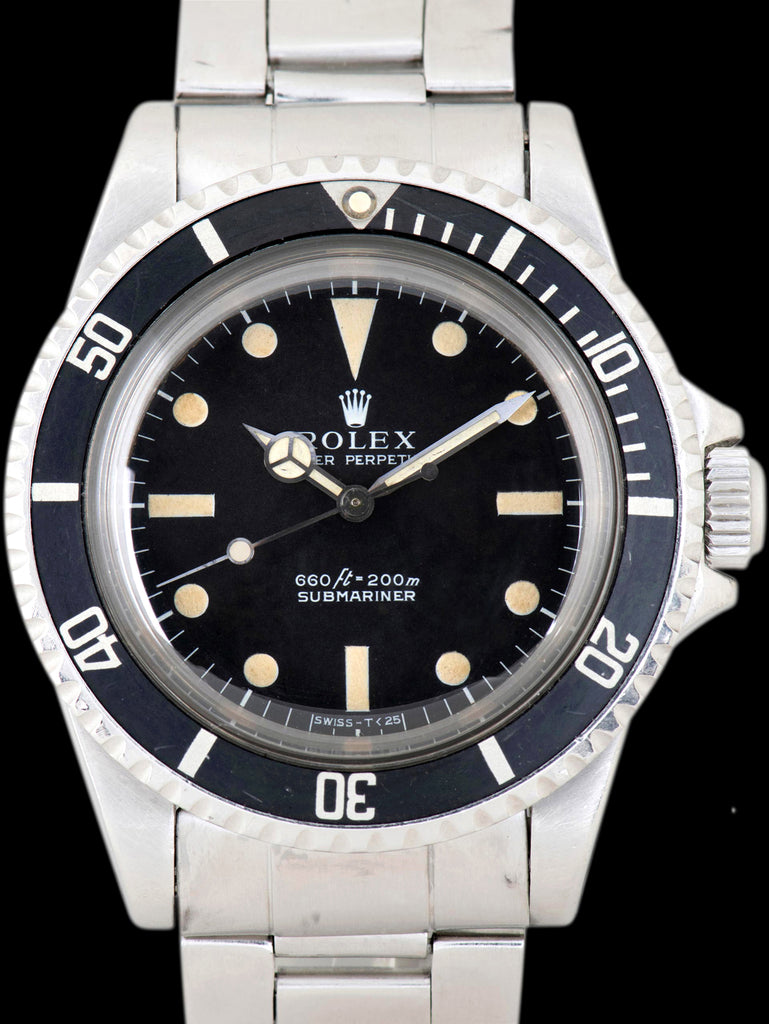 1969 Rolex Submariner (Ref. 5513) "Non-Serif" Dial