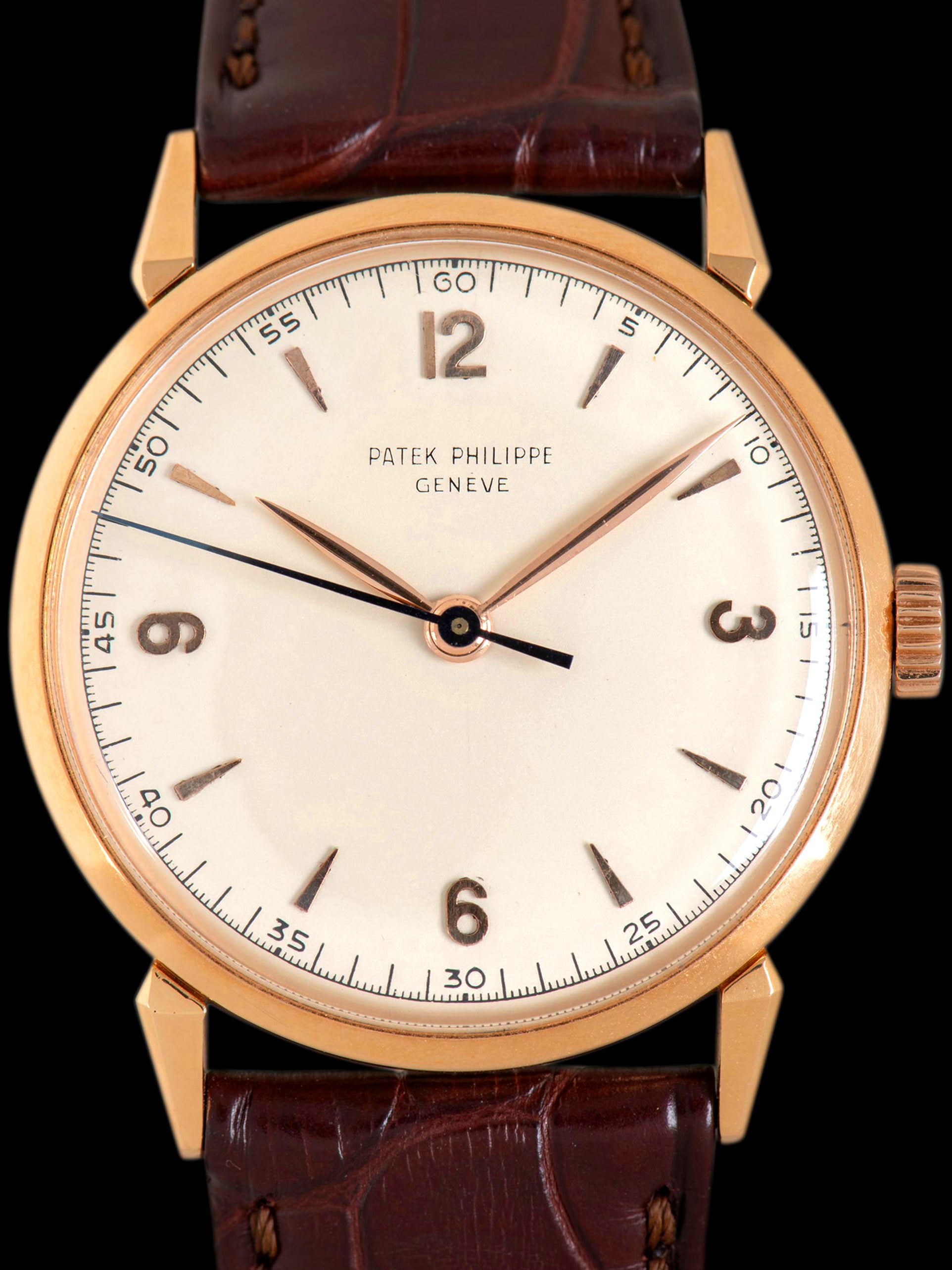 1953 Patek Philippe Calatrava (Ref. 1578R) 18K RG W/ Extract From The Archives