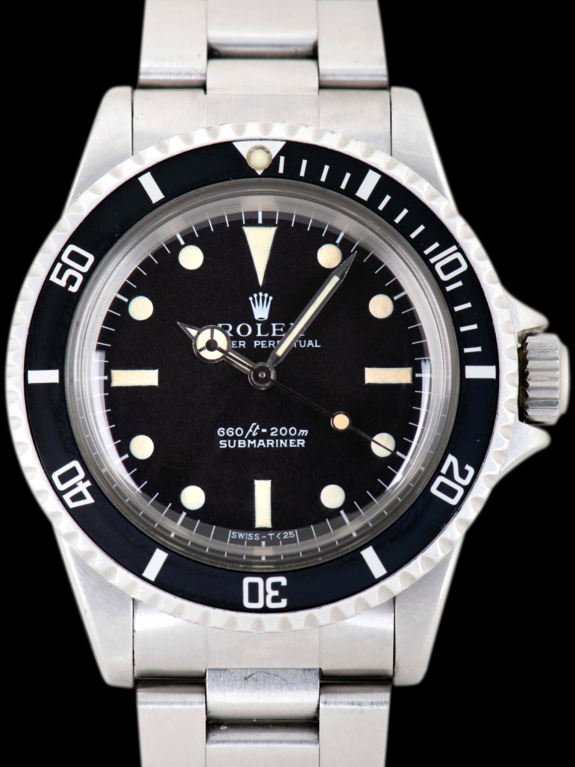 1969 Rolex Submariner (Ref. 5513) "Non-Serif" Dial
