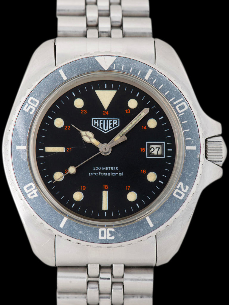 1970s Heuer Professional Diver (Ref. 844) Mk I "Monnin"