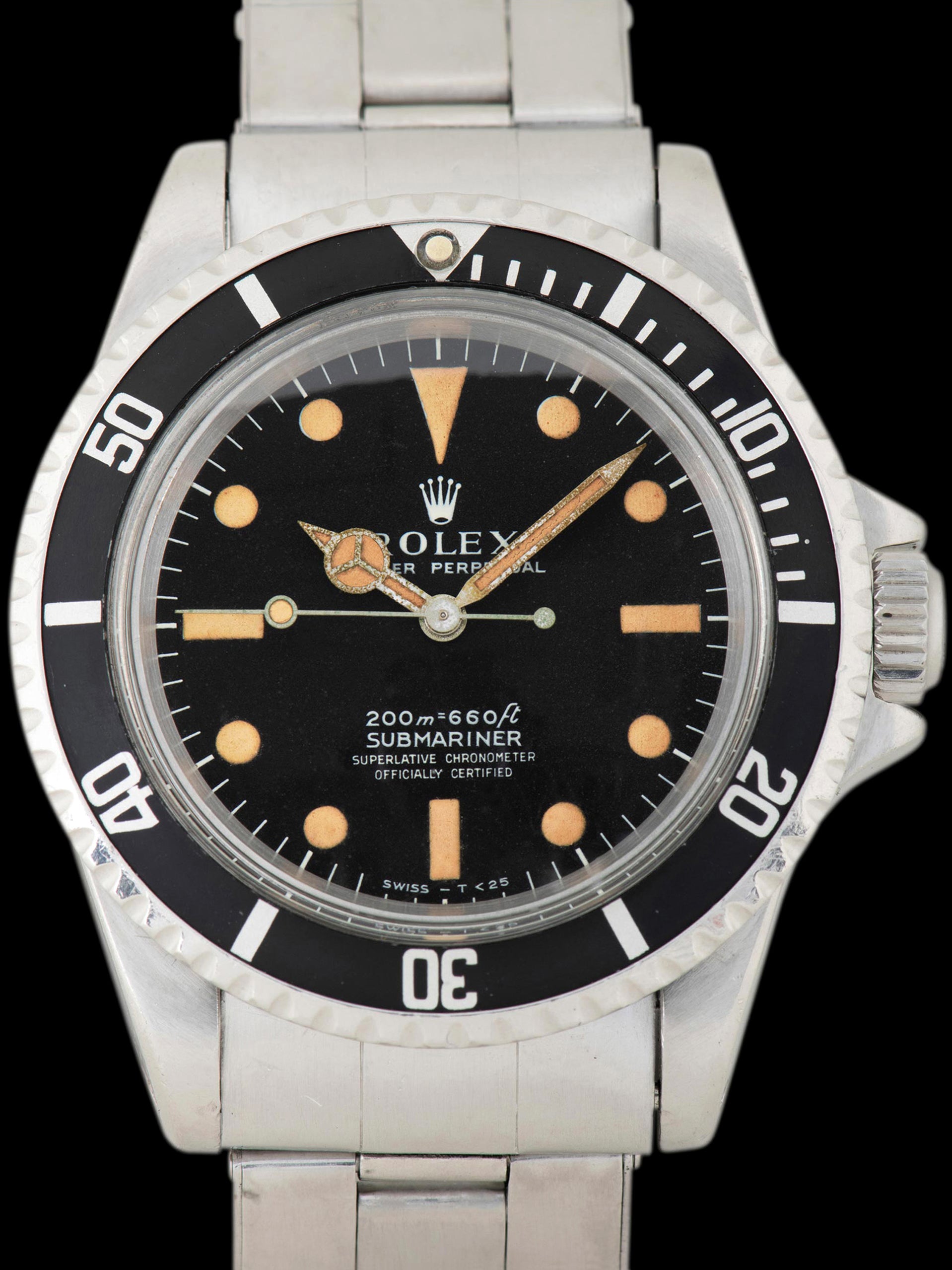 1967 Rolex Submariner (Ref. 5512) "Meters First" W/ Pumpkin Patina