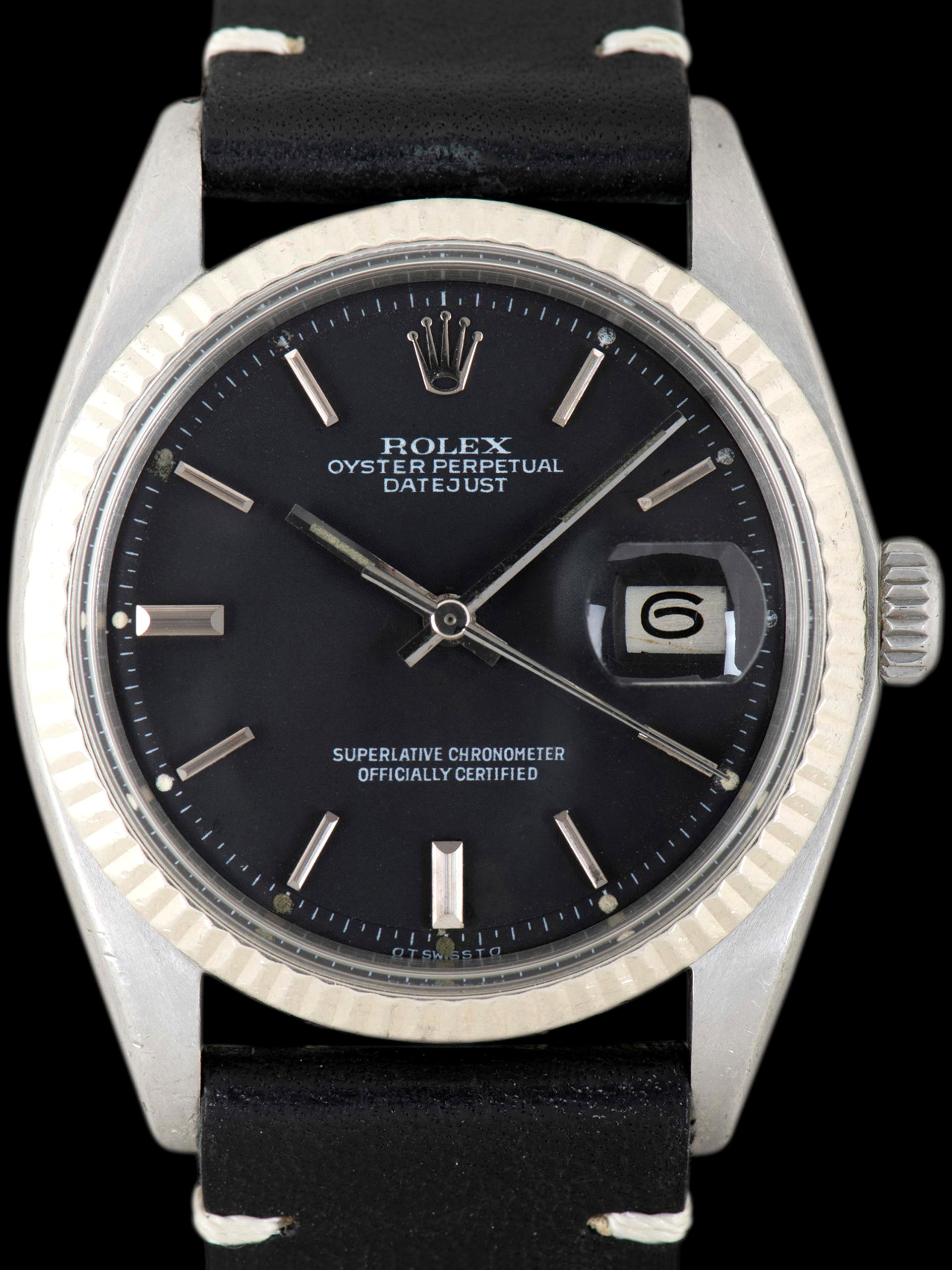1975 Rolex Datejust (Ref. 1601) Matte Black "Sigma" Dial