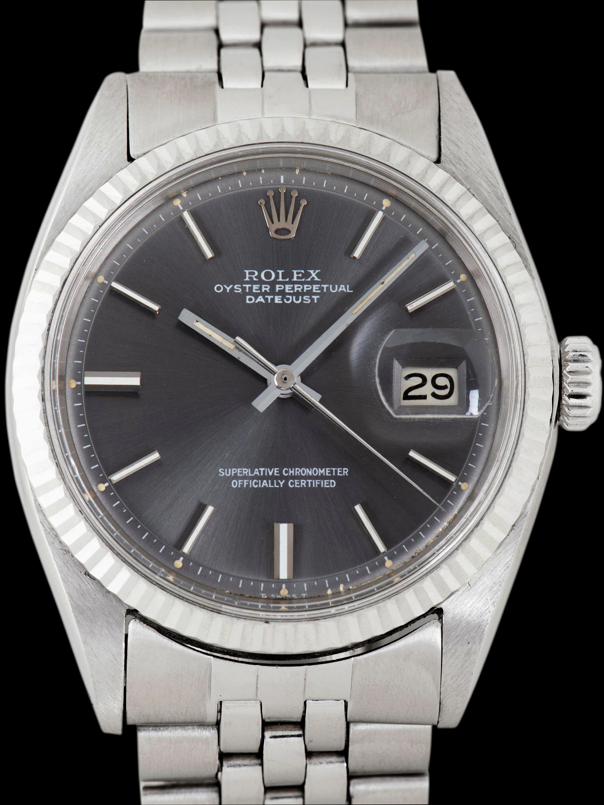 1972 Rolex Datejust (Ref. 1601) Grey Dial