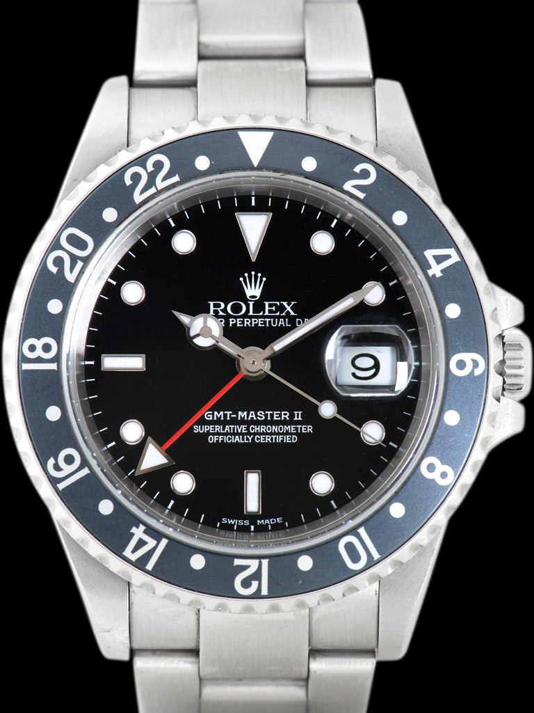 2001 Rolex GMT-Master II (Ref. 16710LN) W/ Papers & Hang Tag