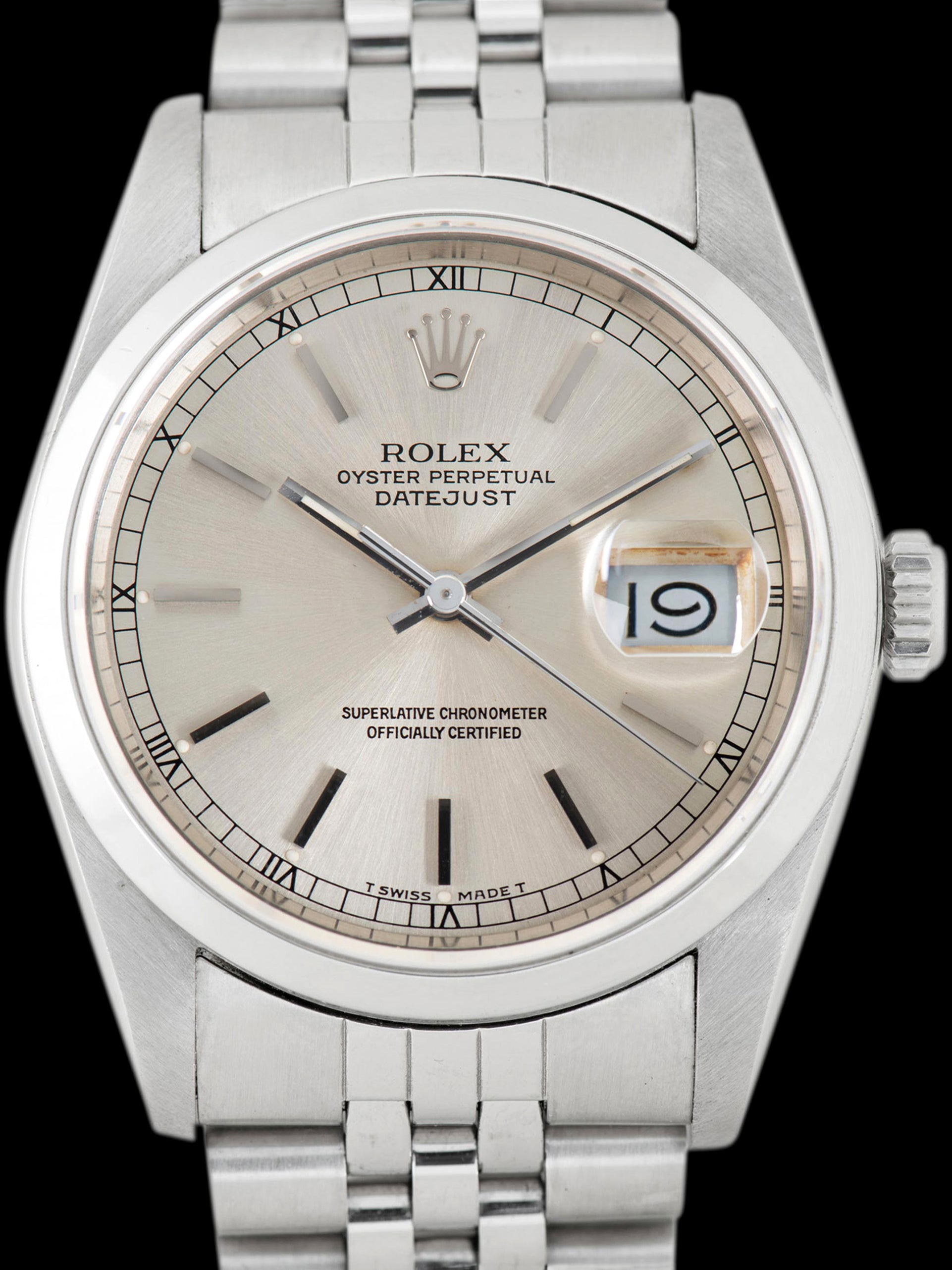 1988 Rolex Datejust (Ref. 16200) Silver Dial