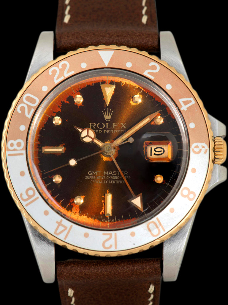 Tropical 1984 Rolex Two-Tone GMT-Master (Ref. 16753) "Rootbeer"