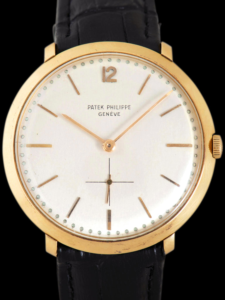 1956 Patek Philippe Calatrava 36mm (Ref. 2572) 18K YG W/ Extract From The Archives