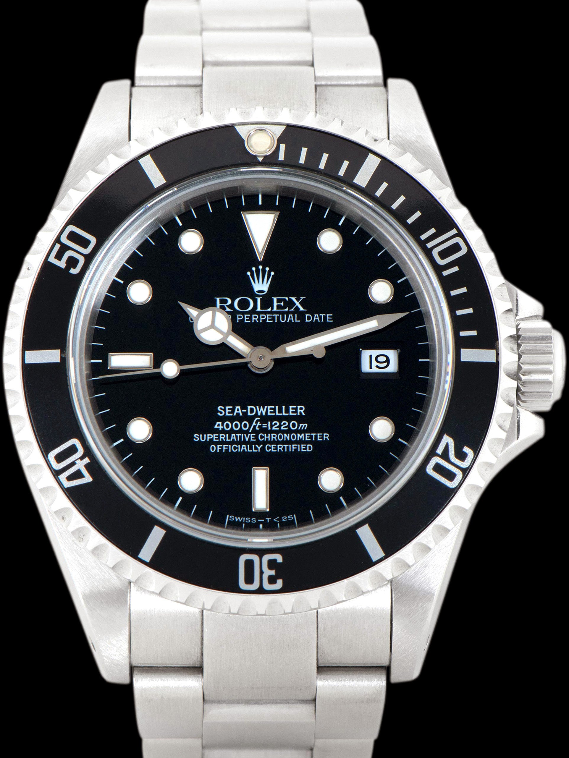*Unpolished* 1994 Rolex Sea-Dweller (Ref. 16600) W/ Papers & Hangtag