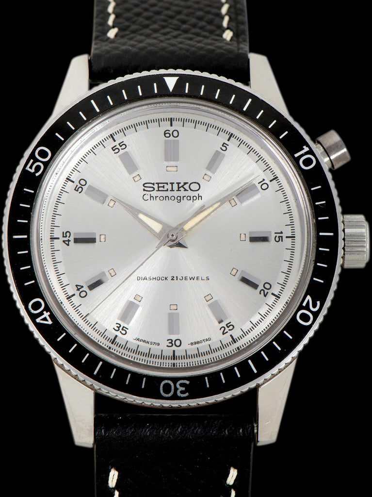 "Mint" 1964 Seiko Mono-Pusher Chronograph (Ref. 5719-8980)