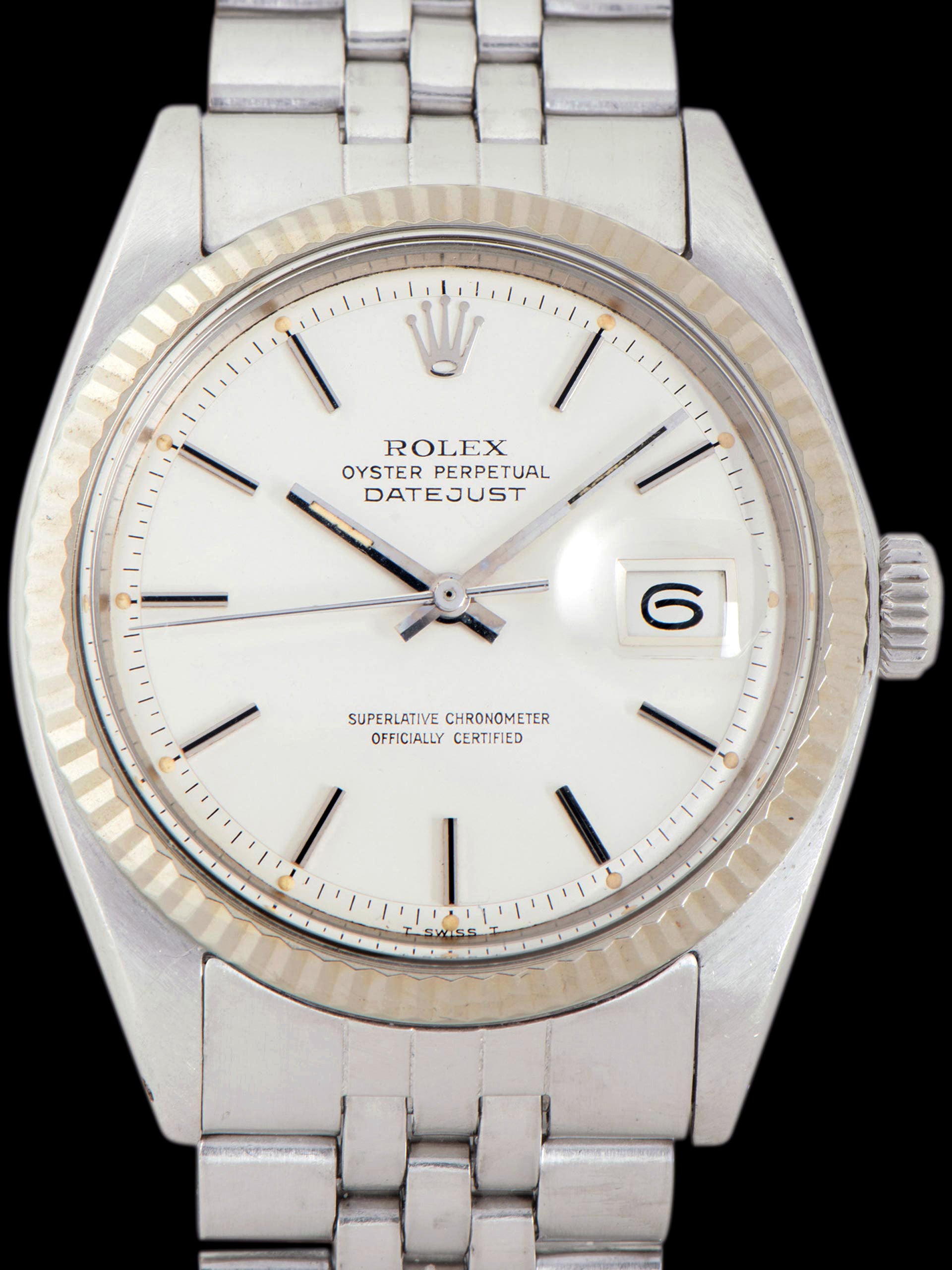 1971 Rolex Datejust (Ref. 1601) Satin Silver Dial