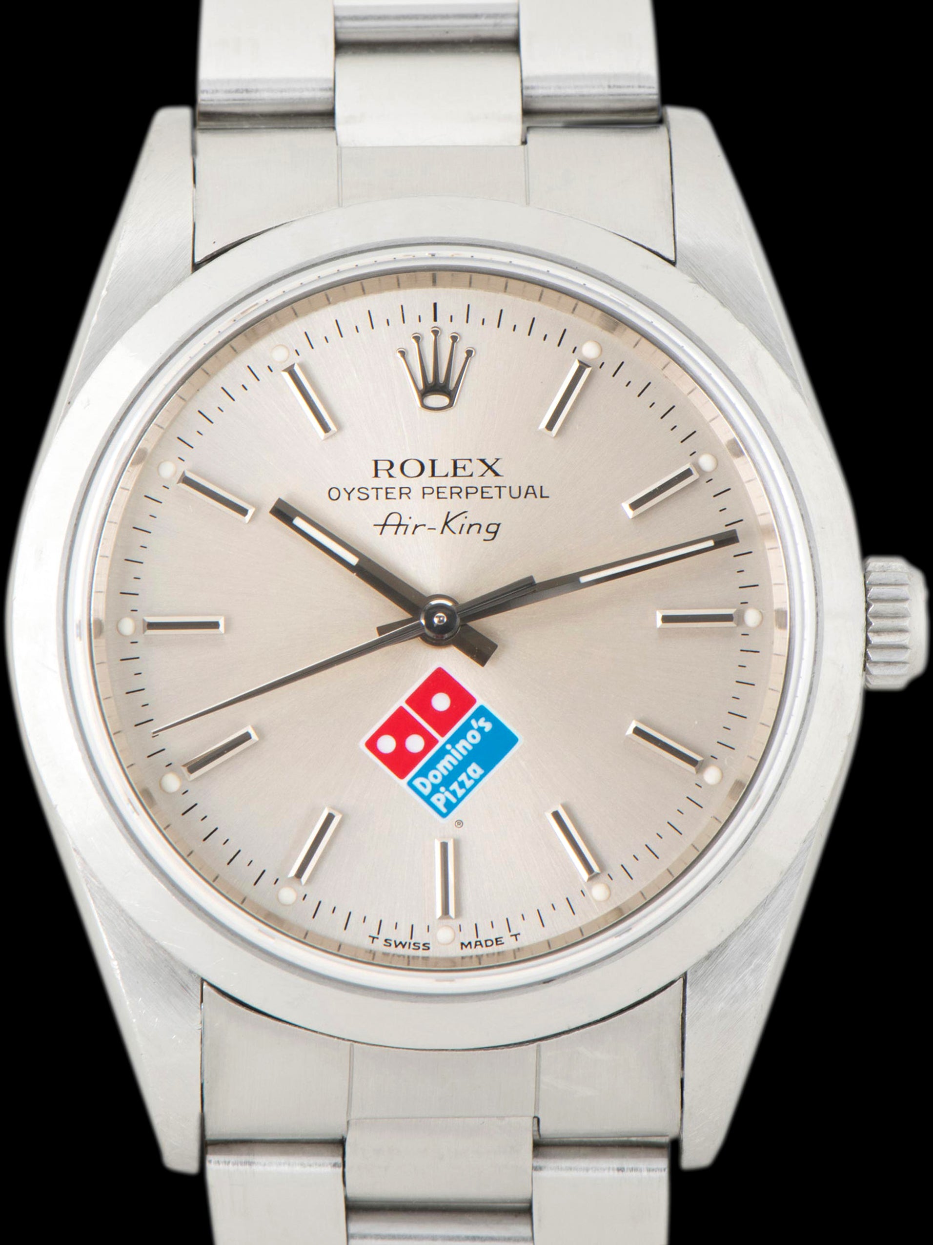 *Unpolished* 1996 Rolex Air-King (Ref. 14000) "Domino's Pizza"