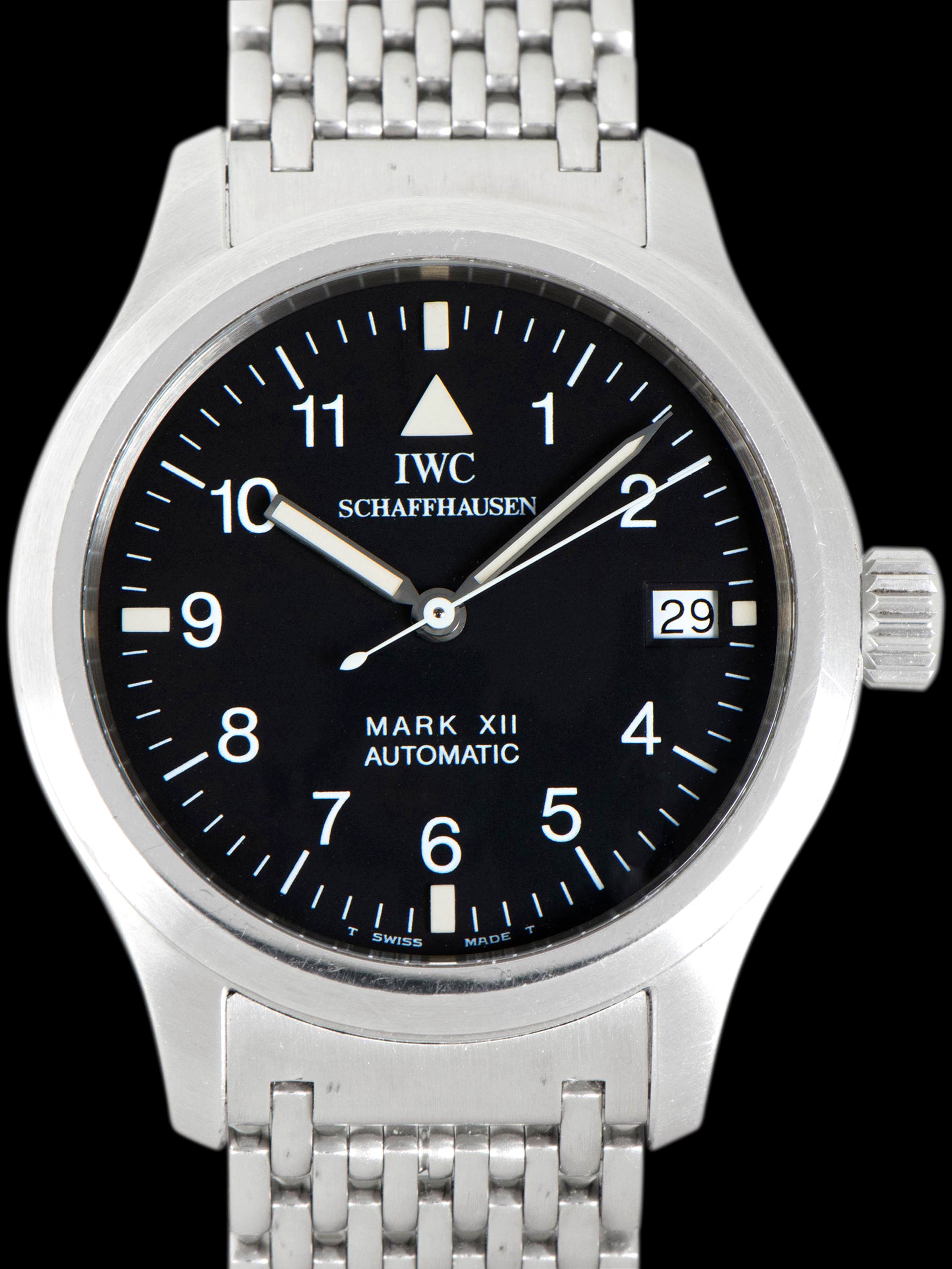 *Unpolished* 1990s IWC Mark XII (Ref. 3241) W/ Box & Papers