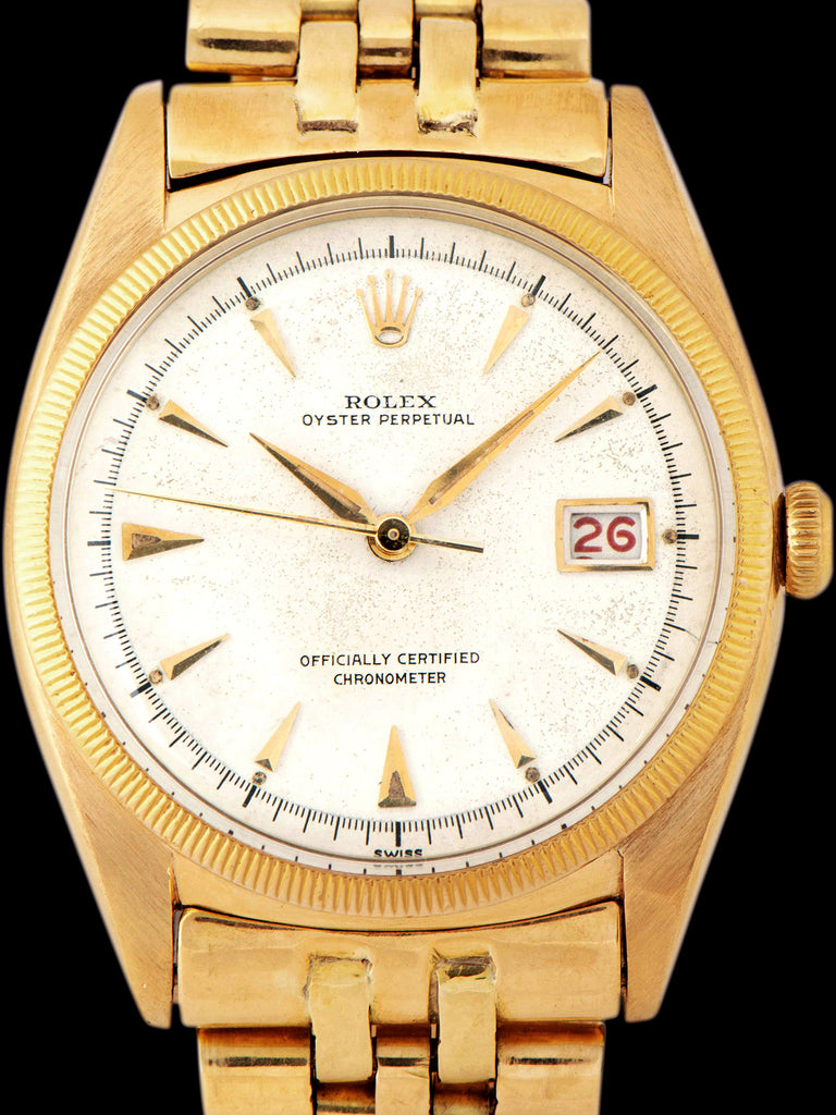 1953 Rolex Datejust 18K YG (Ref. 6305) "Ovettone"