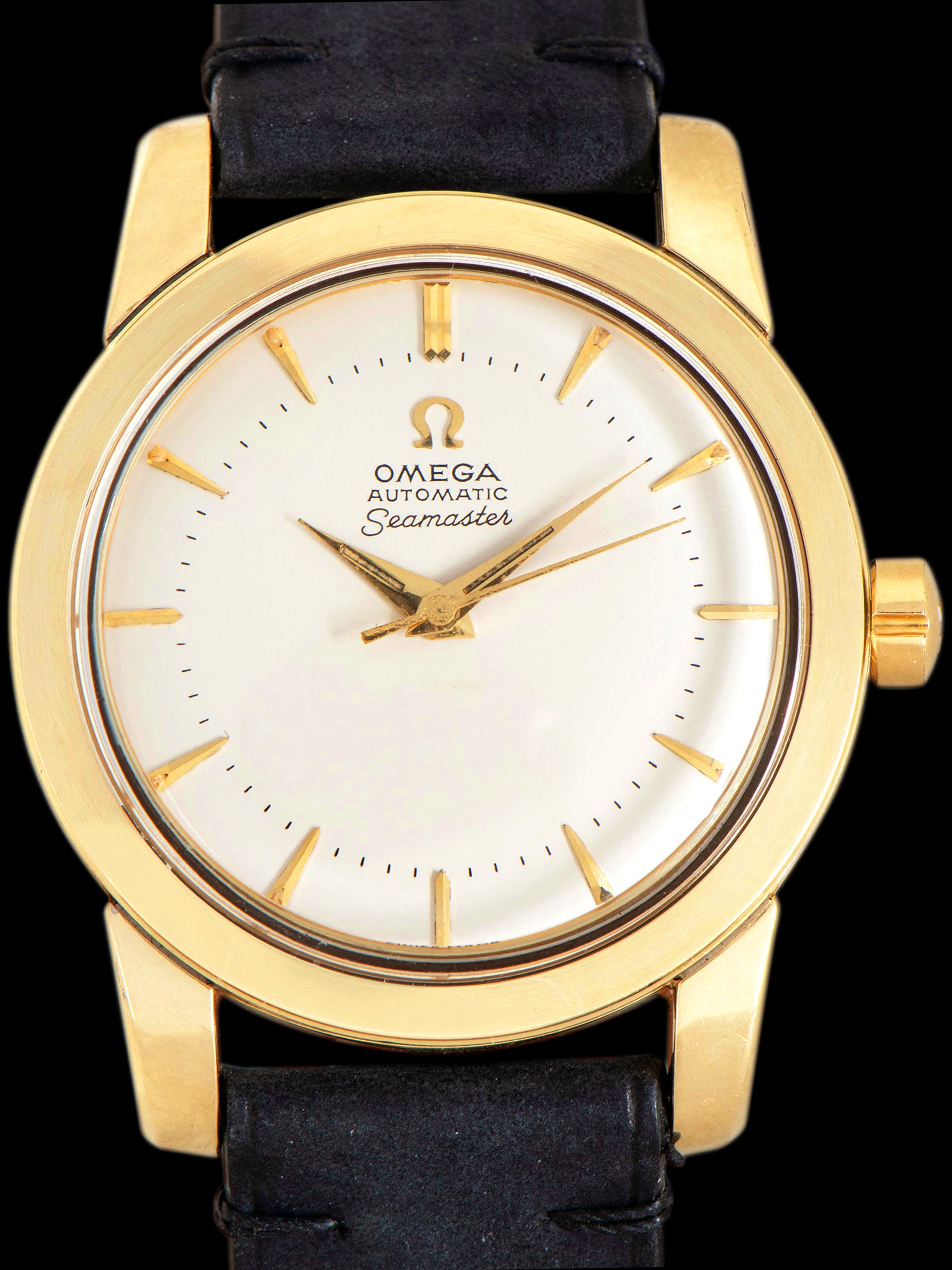 1954 Omega Seamaster Automatic Gold Cap (Ref. 2767-1SC) Cal. 354 "Formerly Awarded to TWA Employee"