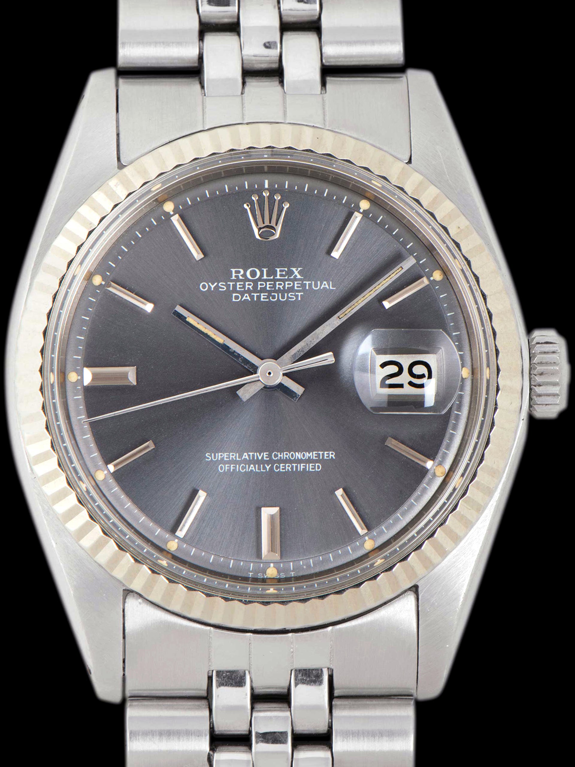 1973 Rolex Datejust (Ref. 1601) Grey Dial