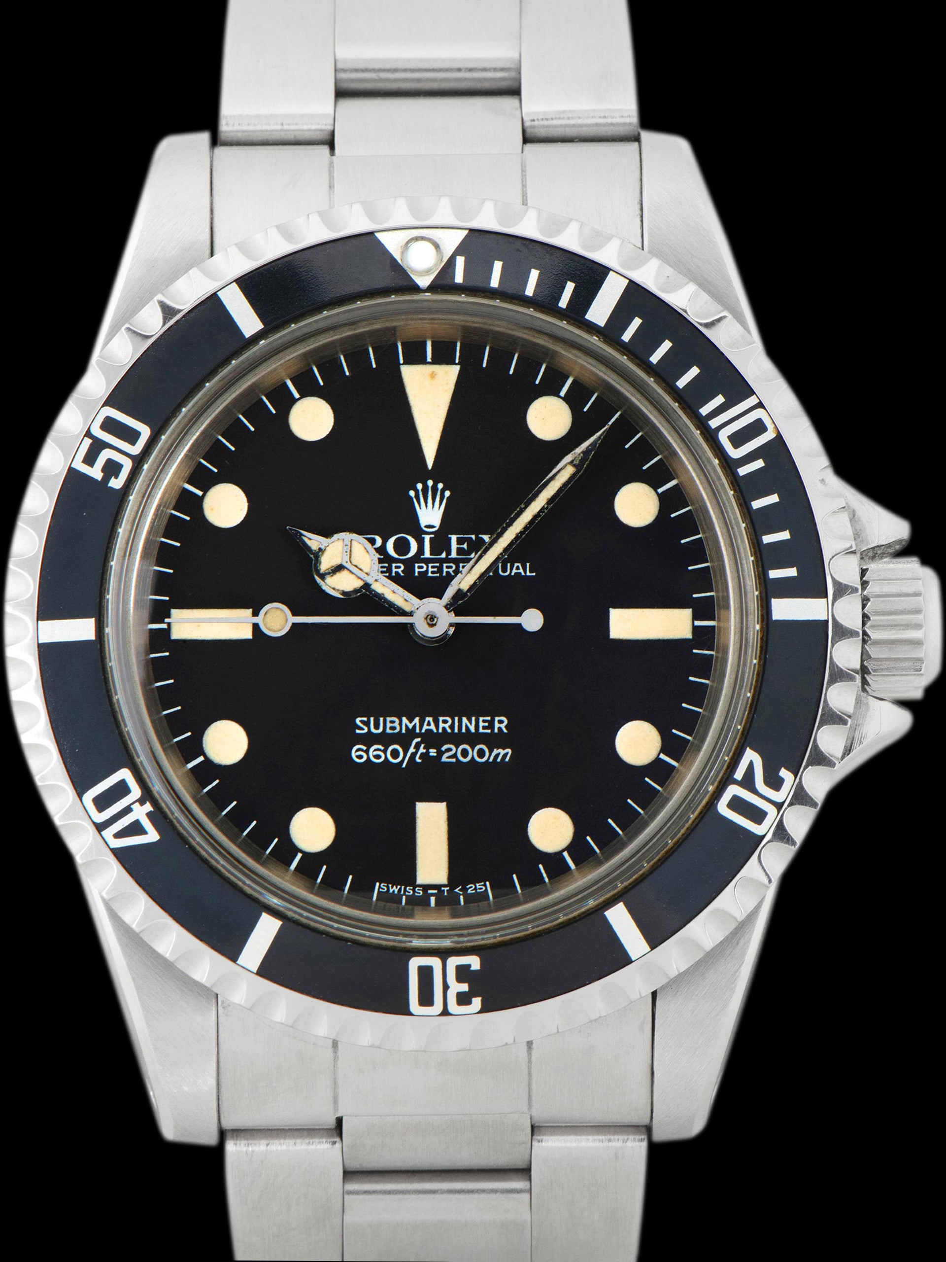 1982 Rolex Submariner (Ref. 5513) Mk. IV Maxi Dial W/ Box & Accessories