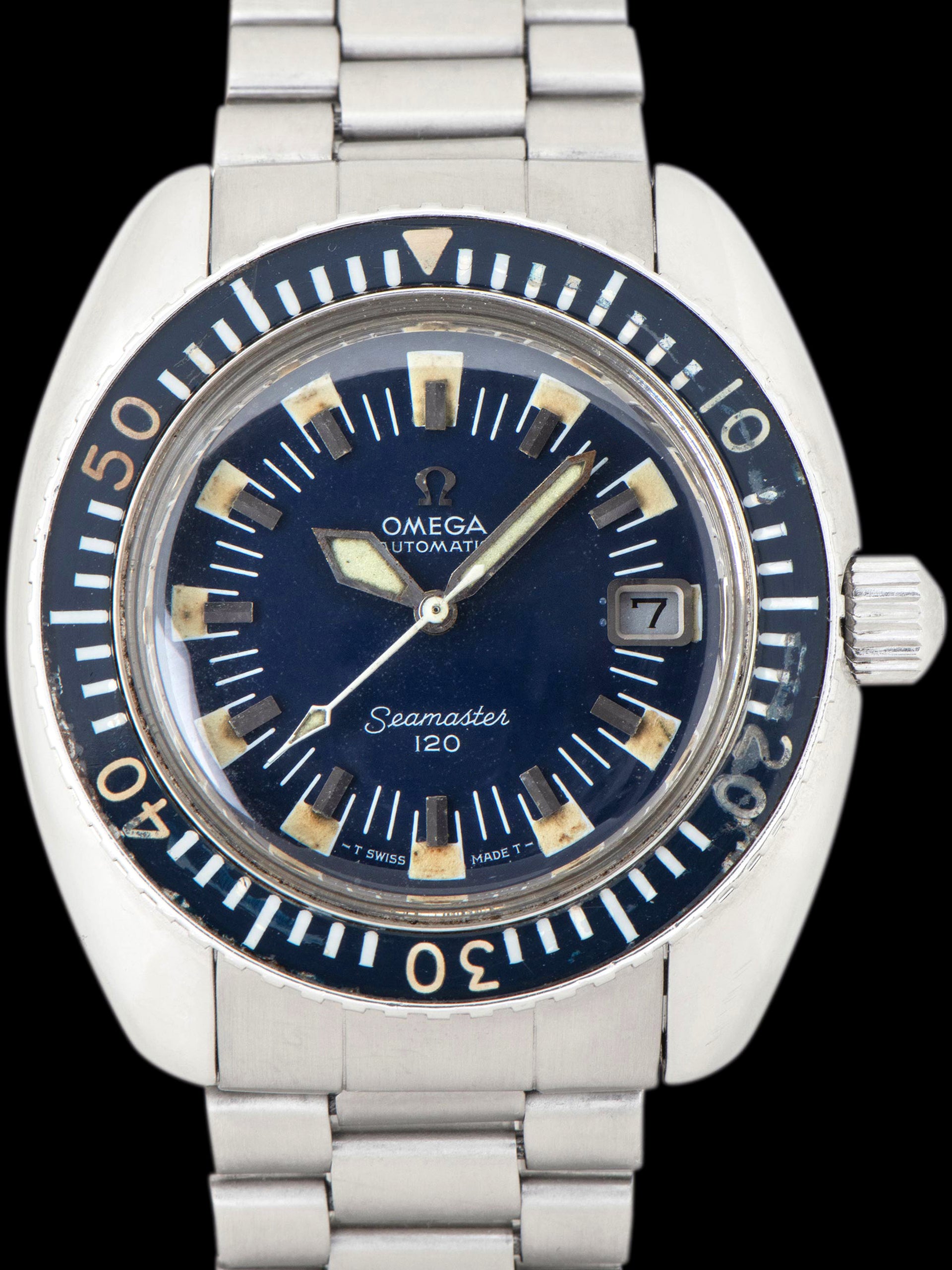 1972 Omega Seamaster 120 (Ref. 166.073) “Deep Blue”