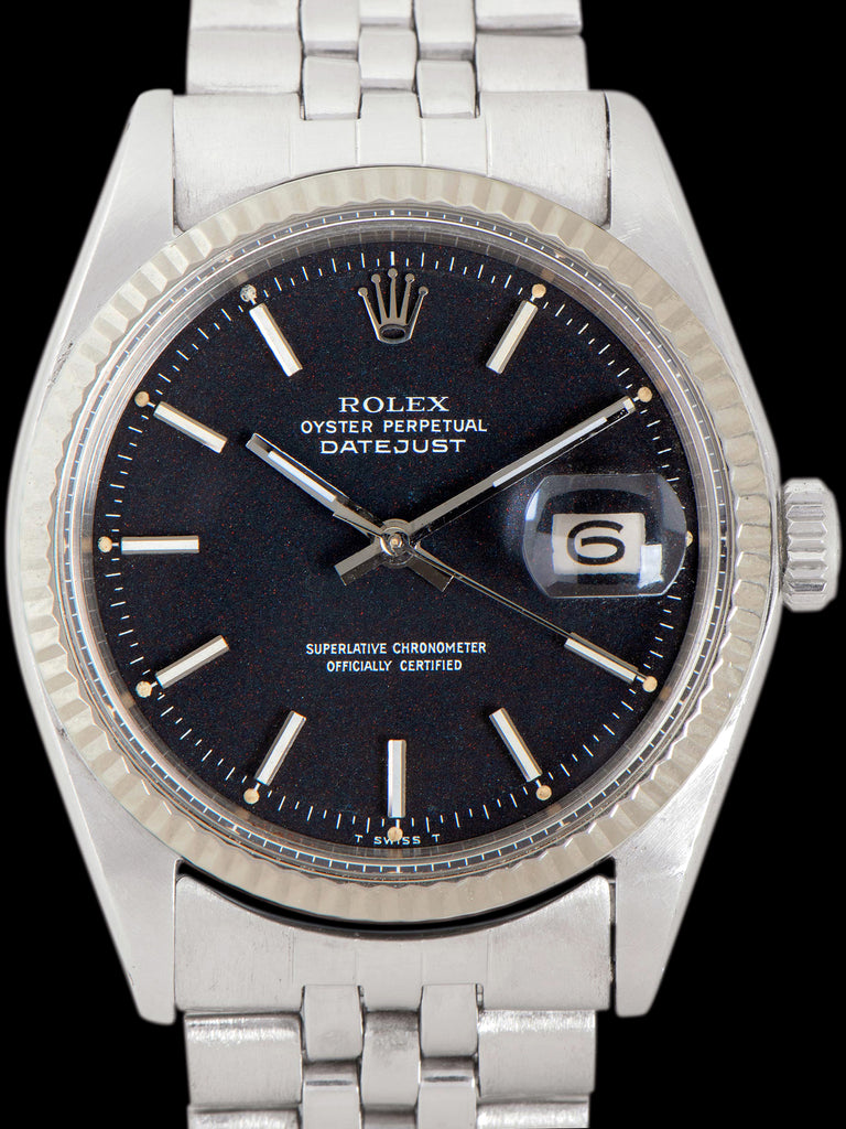 1970 Rolex Datejust (Ref. 1601) Black "Confetti" Dial