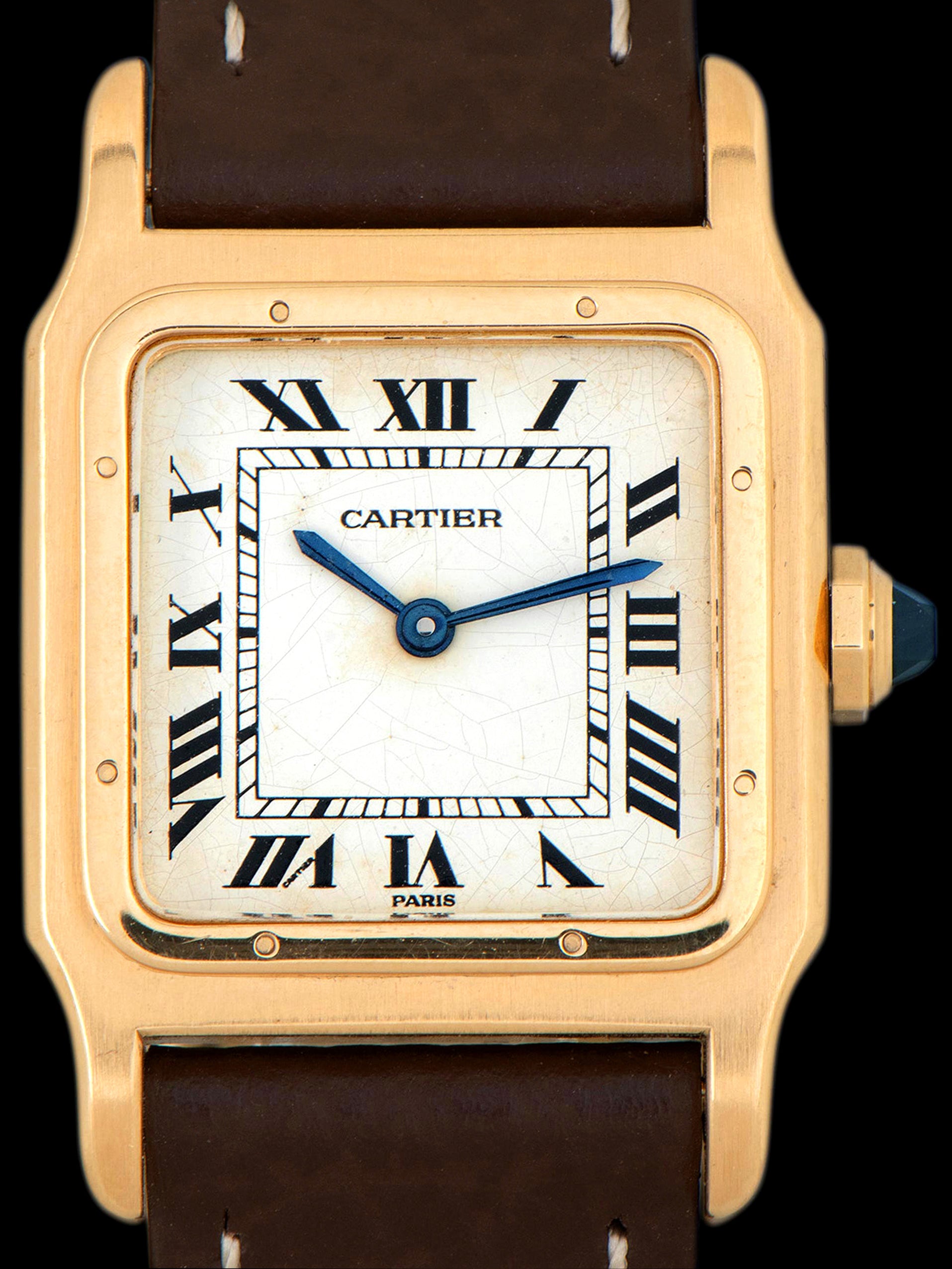 1970s Cartier Paris Santos-Dumont (Ref. 78097) 18K YG