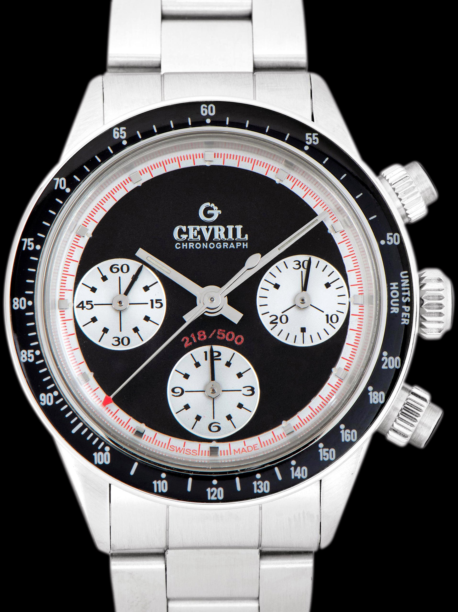 *Like New* 2020s Gevril Tribeca Chronograph (Ref. R005/2) W/ Gevril Warranty Card