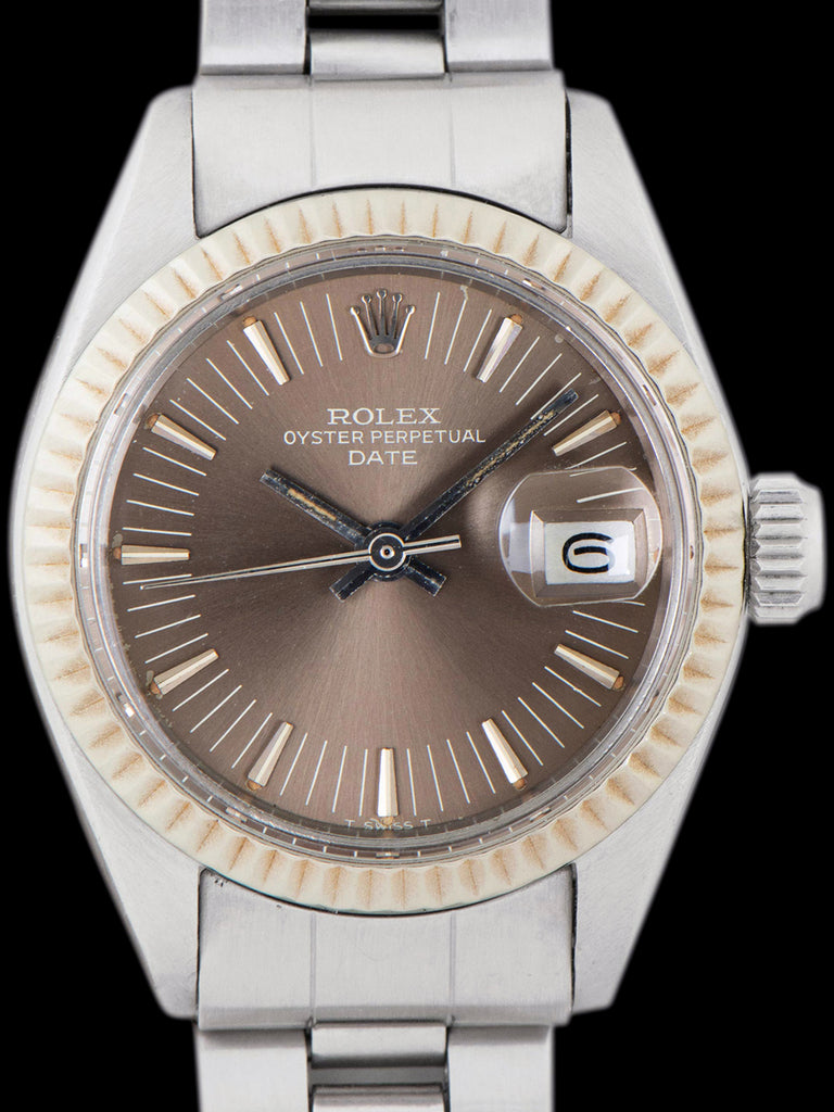 1975 Rolex Ladies Date (Ref. 6917) Taupe Radial Dial