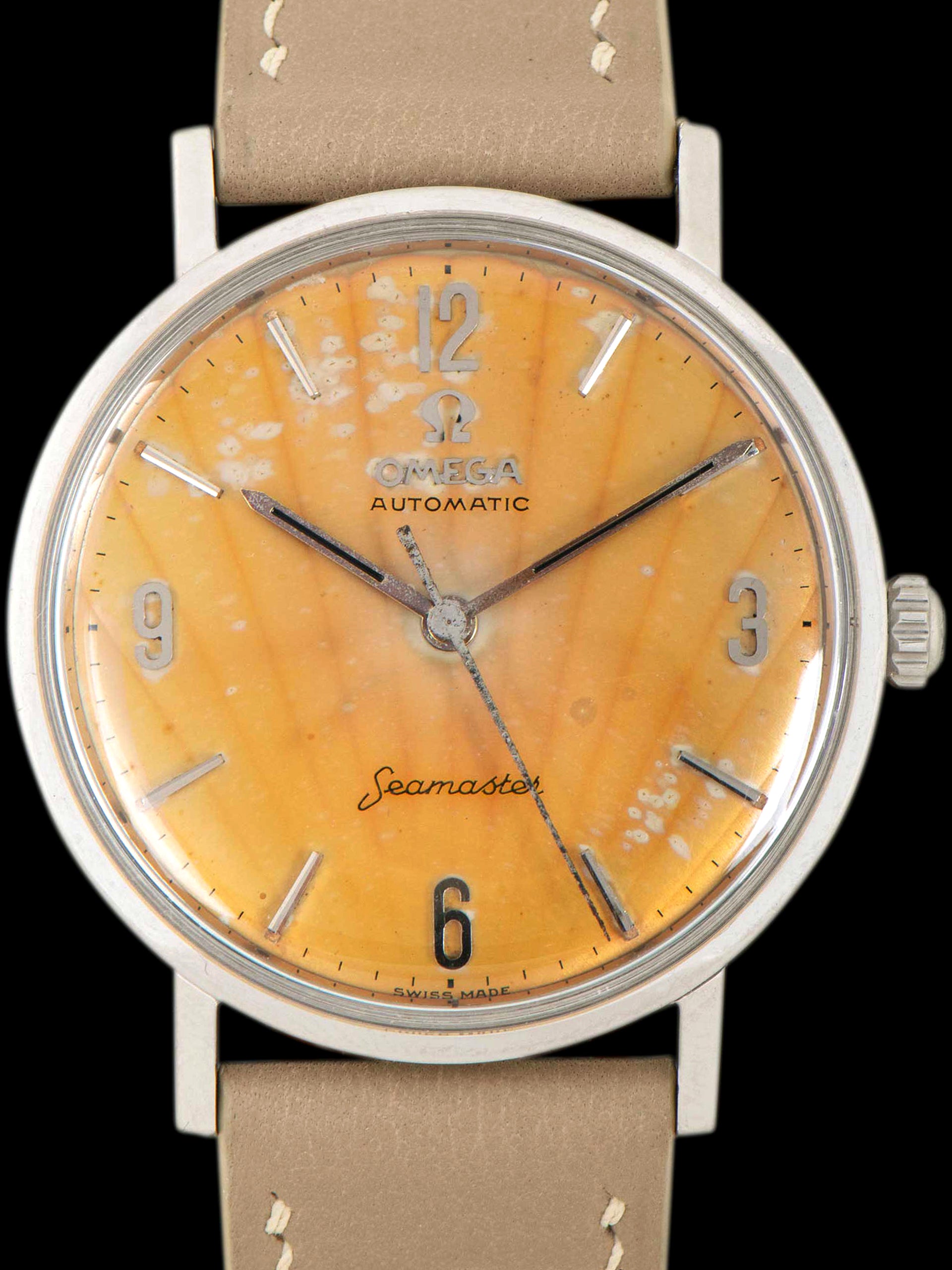 Tropical 1961 Omega Seamaster Automatic (Ref. 14765 SC-61) Cal. 550 "Clamshell Dial"