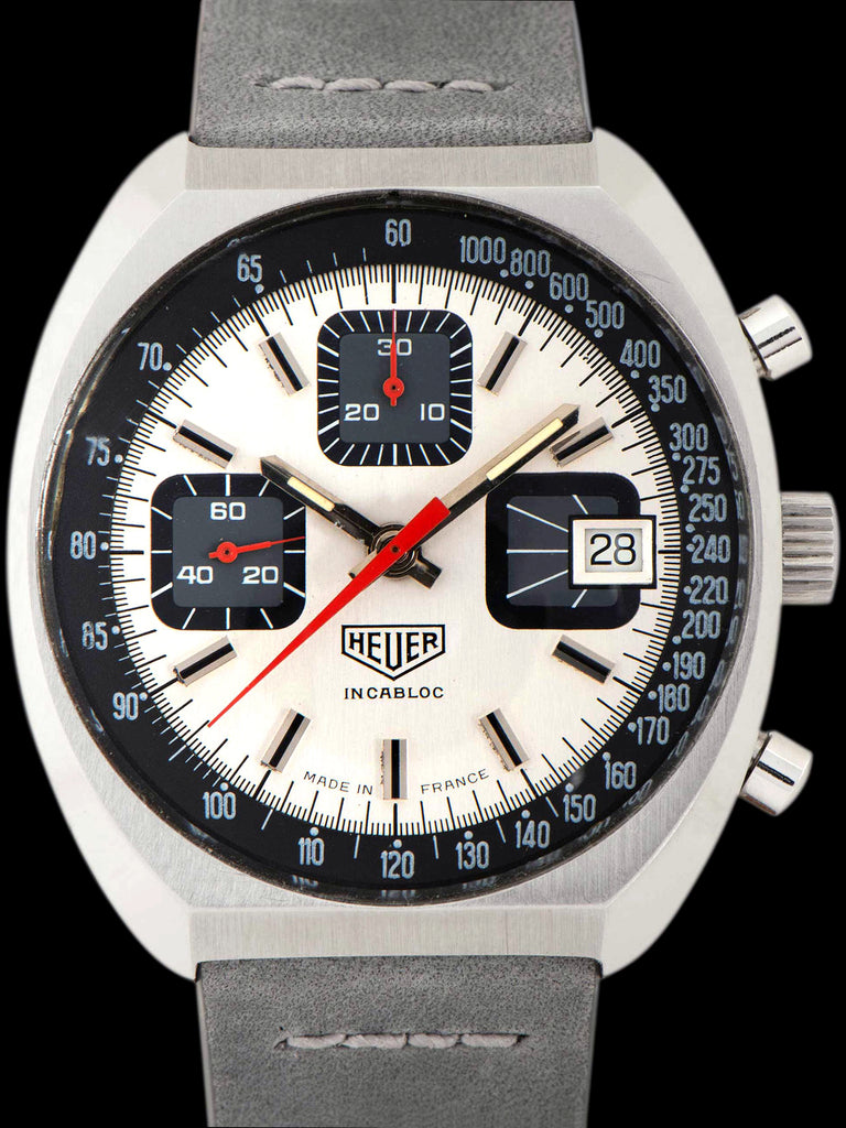 1970s Heuer Chronograph (Ref. 1614) Valjoux Cal. 7765 "Made in France"